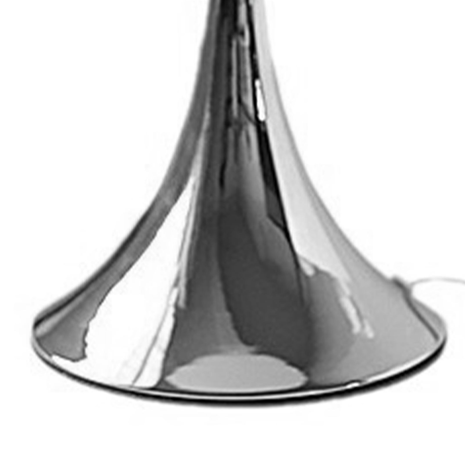 Mushroom Shape Table Lamp Glass Iron Warm Light USB Modern Bedside Nightstand view 7