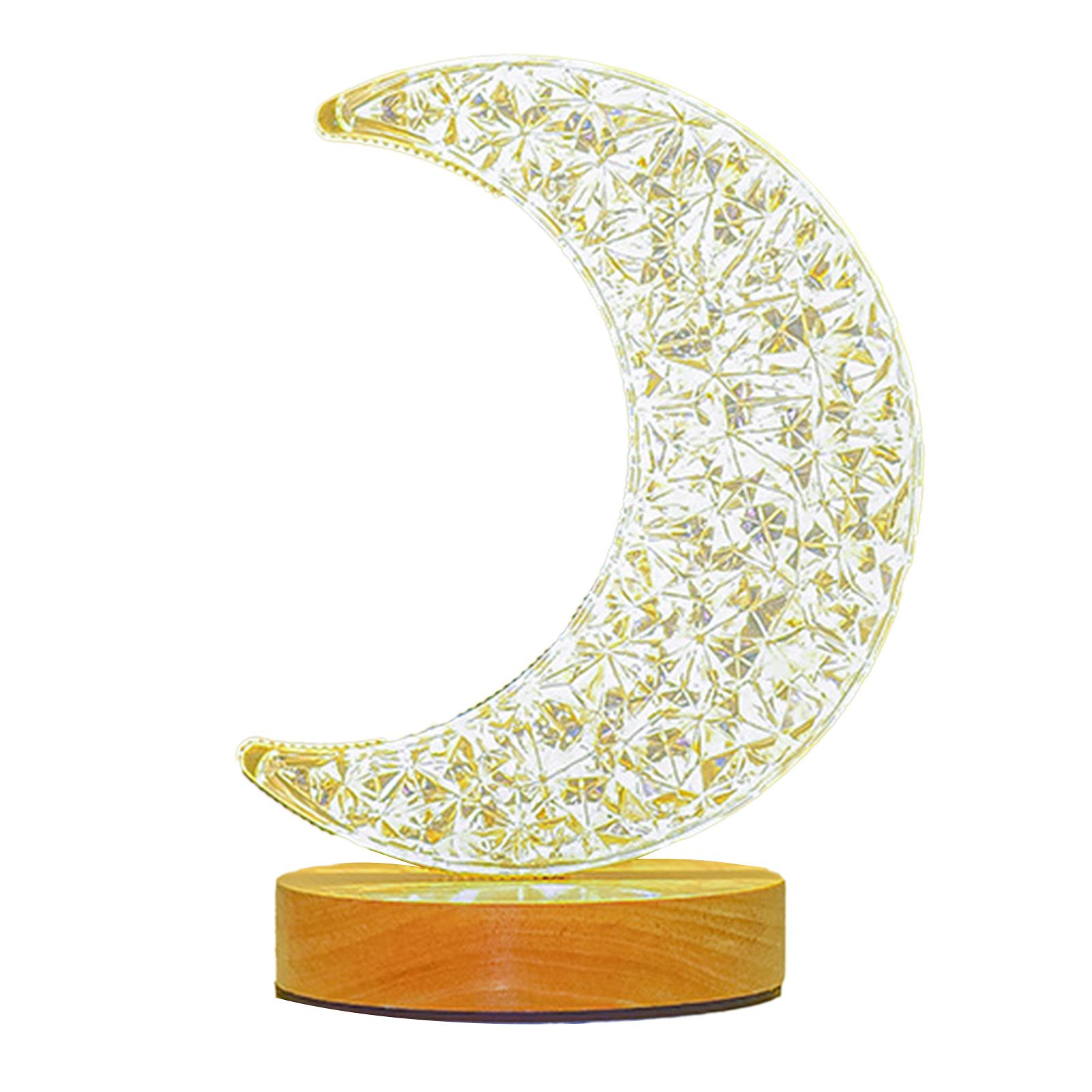 Table Lamp 3W Remote Control Warm Light Exquisite Look Timing Function USB view 3