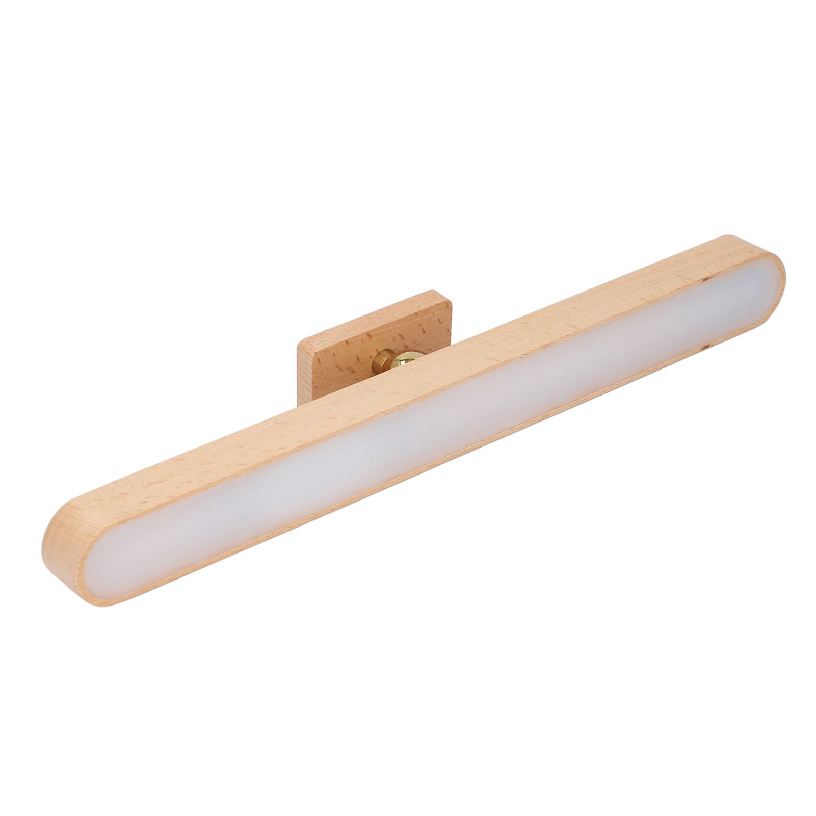 360 Degree Rotatable Vanity Light Wooden Touch Dimmable USB Rechargeable view 8