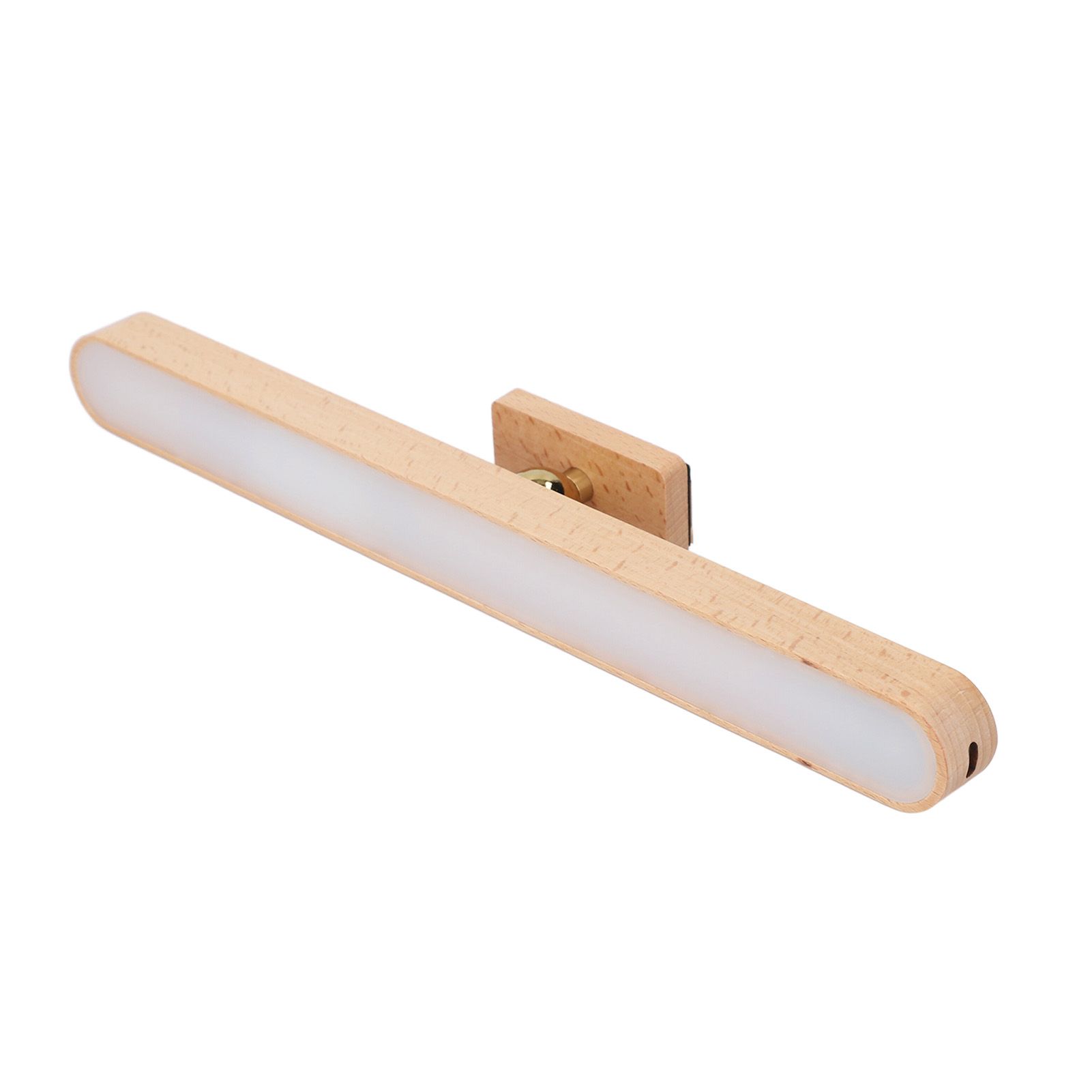 360 Degree Rotatable Vanity Light Wooden Touch Dimmable USB Rechargeable view 9