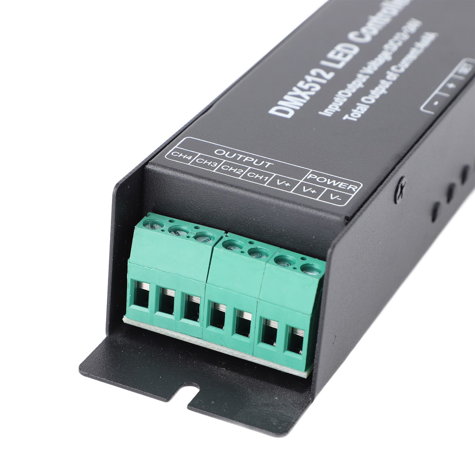 Constant Voltage DMX512 Decorder LED Controller 4 Channels DC 12V‑24V for LED view 5
