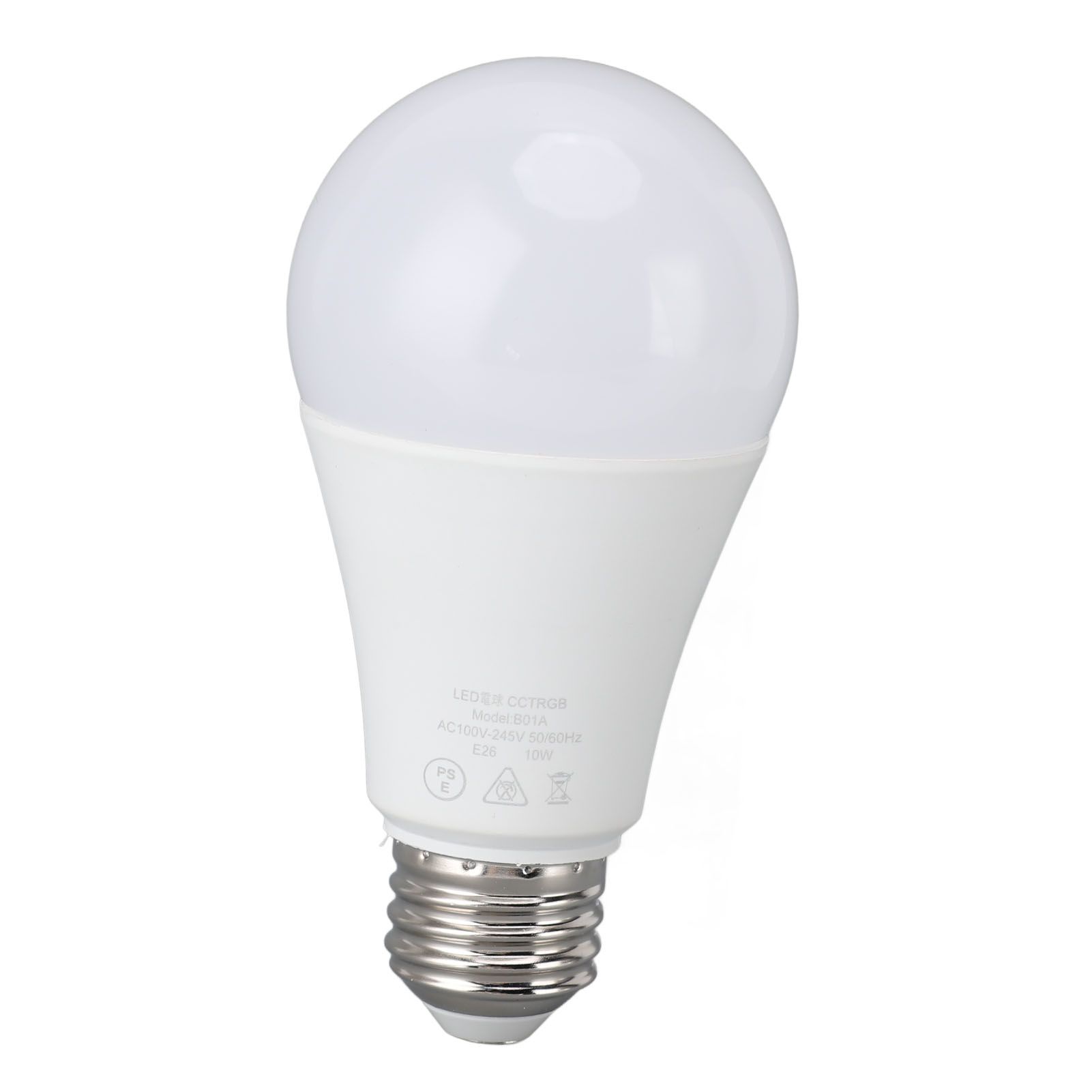 Smart LED Light Bulb 2700‑6500K CCT RGB Stepless Dimmable 800LM CRI 80+ E26 view 4
