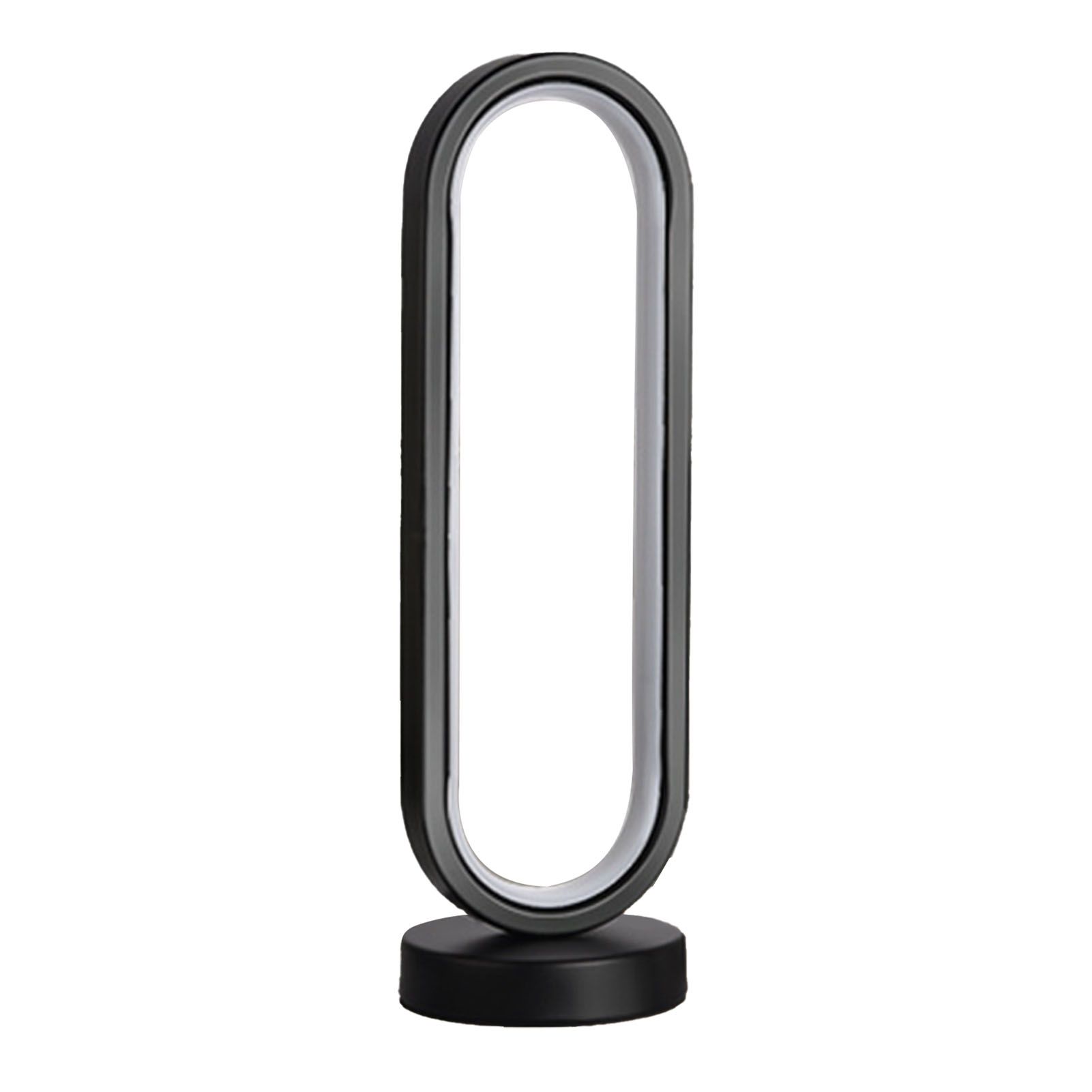 Modern Desk Lamp 3W USB Oval Dimmable Eye Care LED Bedside Night Light Table view 3