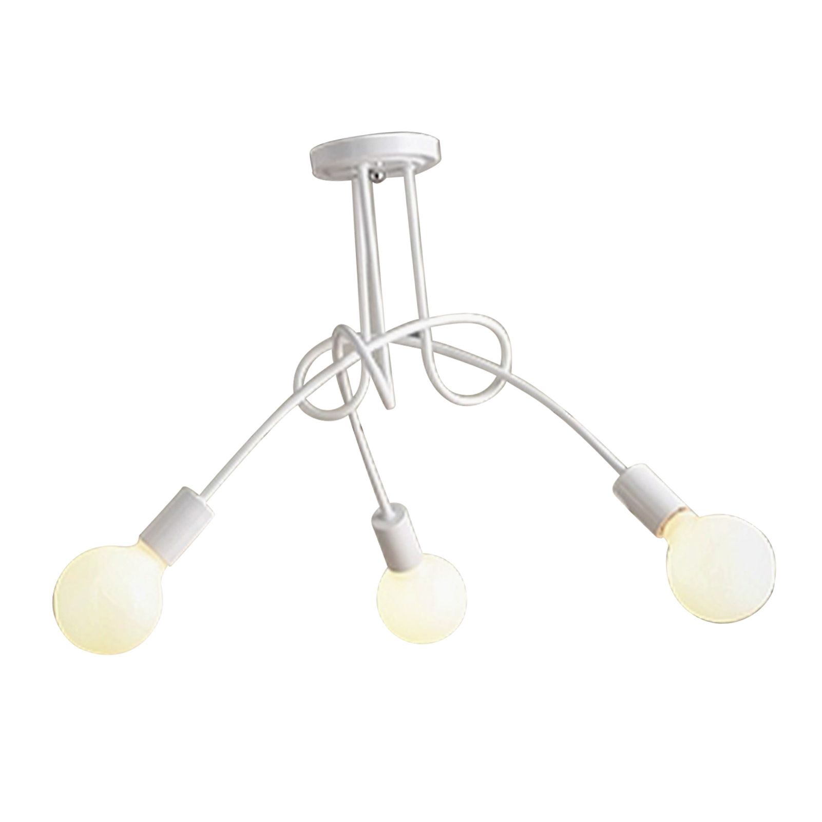 Modern Chandelier Iron Art Stylish Easy to Install Industrial Ceiling Light view 6