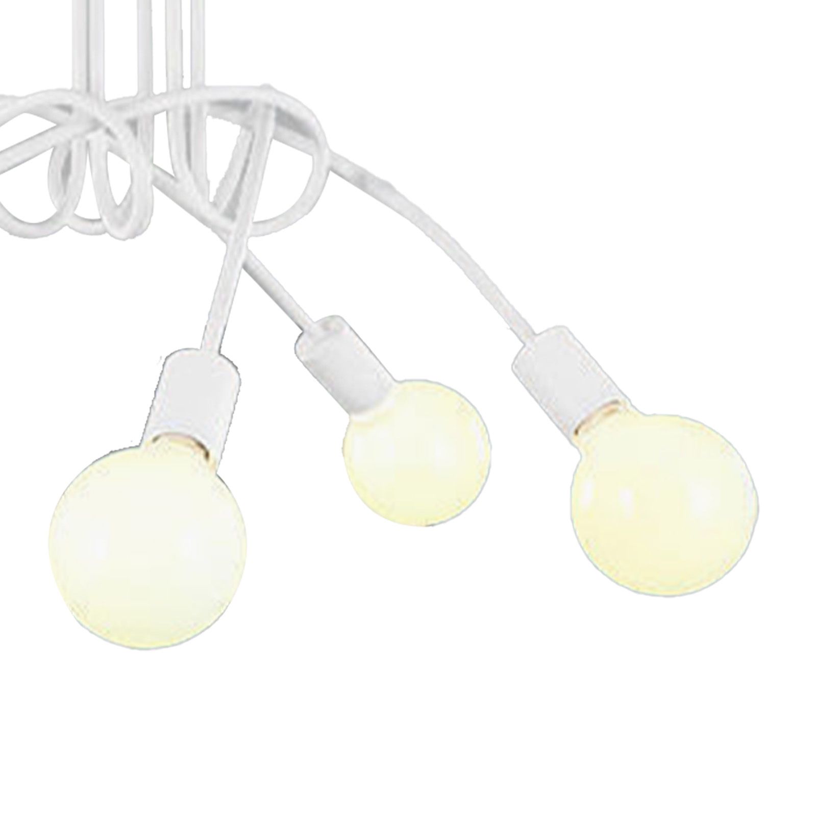 Modern Chandelier Iron Art Stylish Easy to Install Industrial Ceiling Light view 2