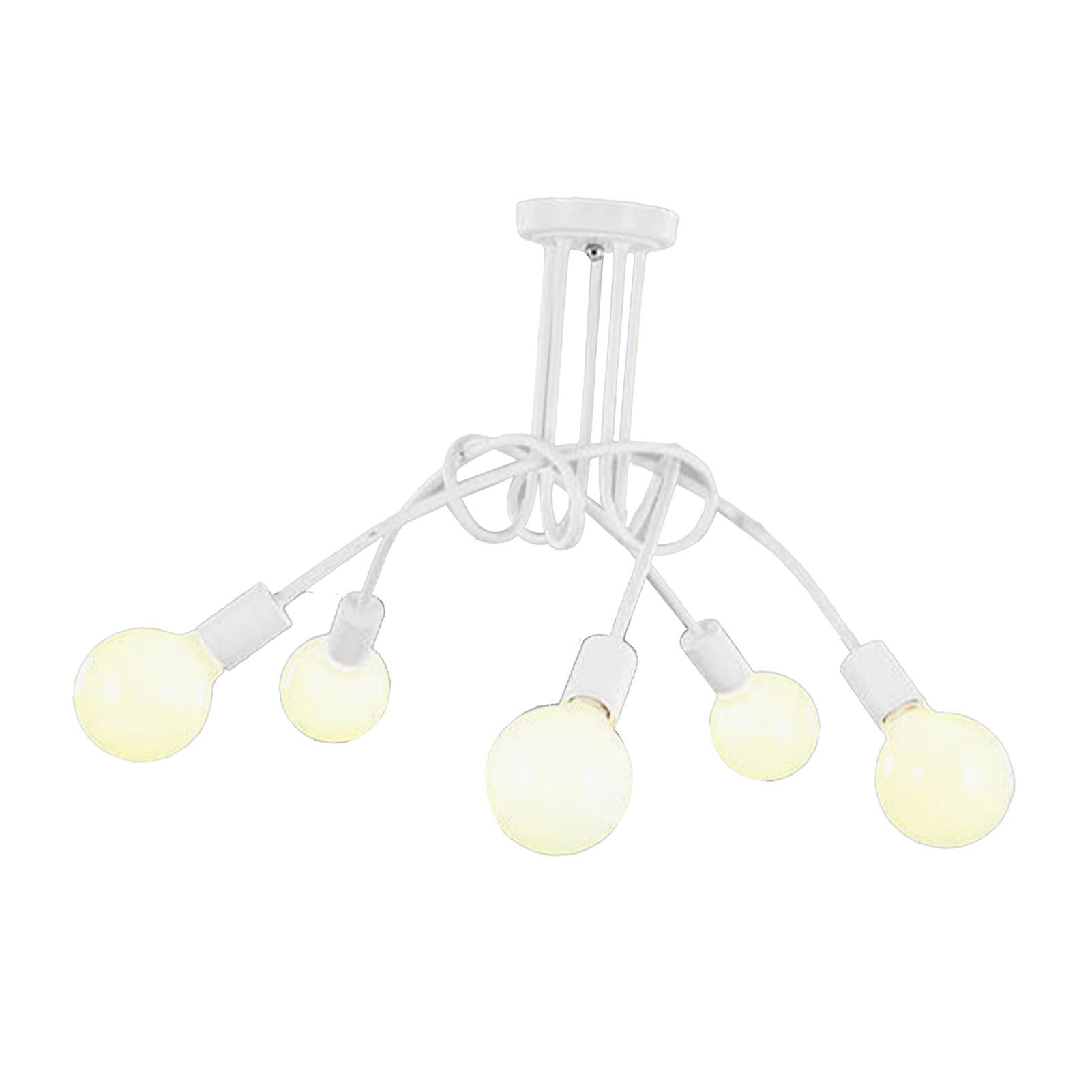 Modern Chandelier Iron Art Stylish Easy to Install Industrial Ceiling Light view 4