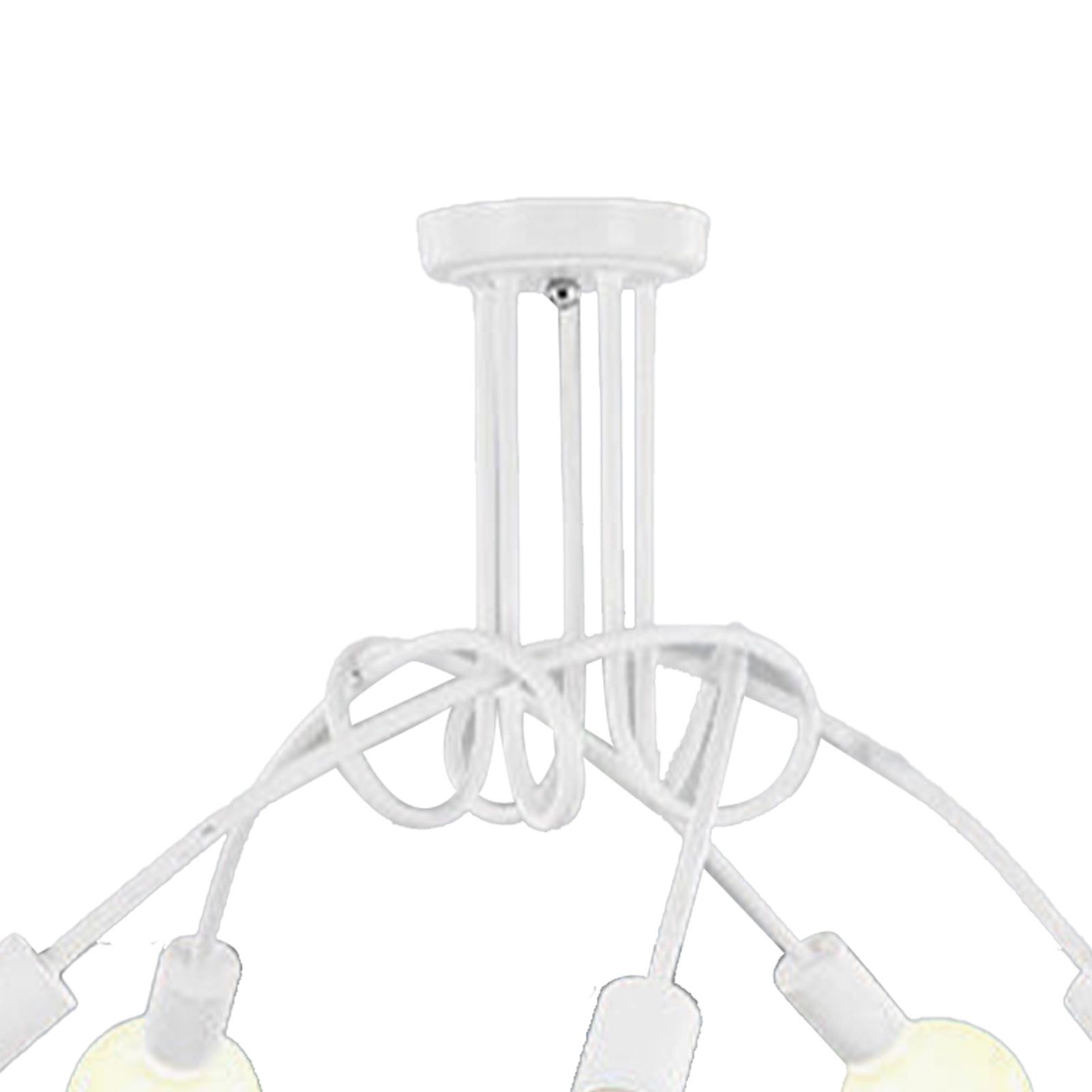 Modern Chandelier Iron Art Stylish Easy to Install Industrial Ceiling Light view 7