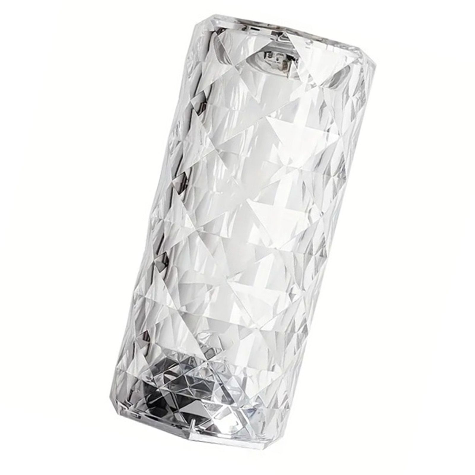 Crystal Rose Lamp ABS LED Touch Control Bedside Table Lamp with Remote Control view 4