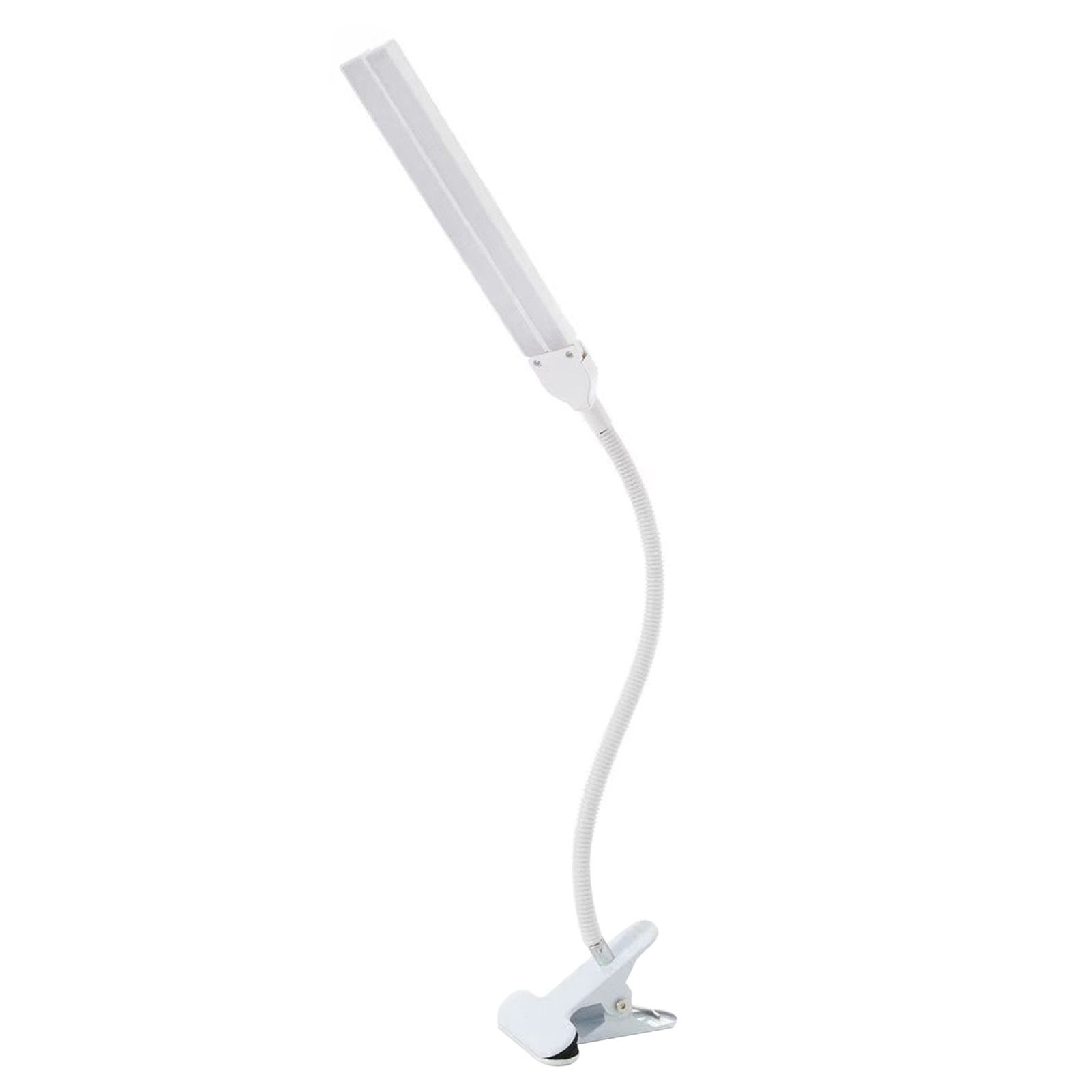 Clip On Desk Lamp Dual Head Eye Care Dimmable LED Night Light for Student view 2