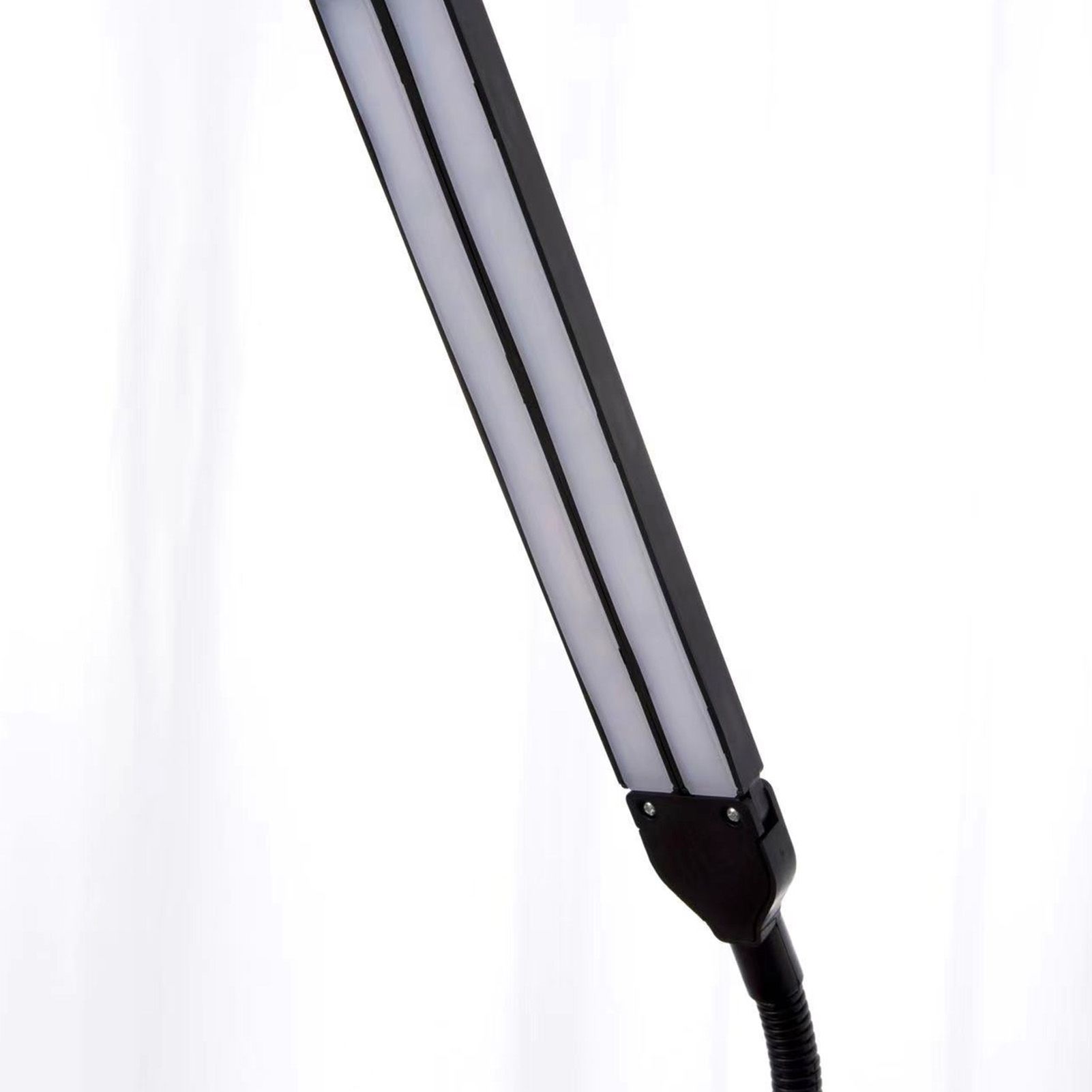 Clip On Desk Lamp Dual Head Eye Care Dimmable LED Night Light for Student view 7