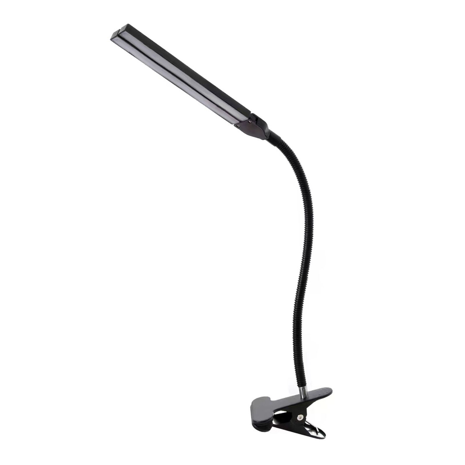 Clip On Desk Lamp Dual Head Eye Care Dimmable LED Night Light for Student view 8