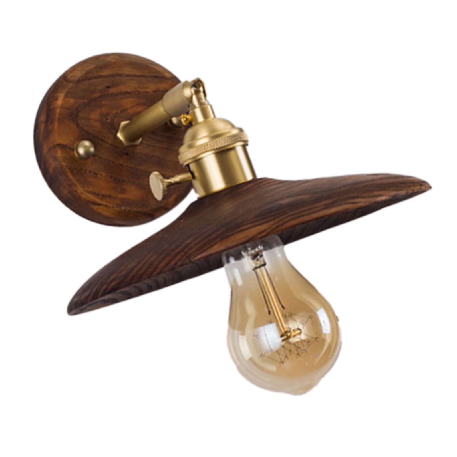 Retro Wall Lamp Industrial Vintage Copper Wall Sconces Lighting for Bedroom