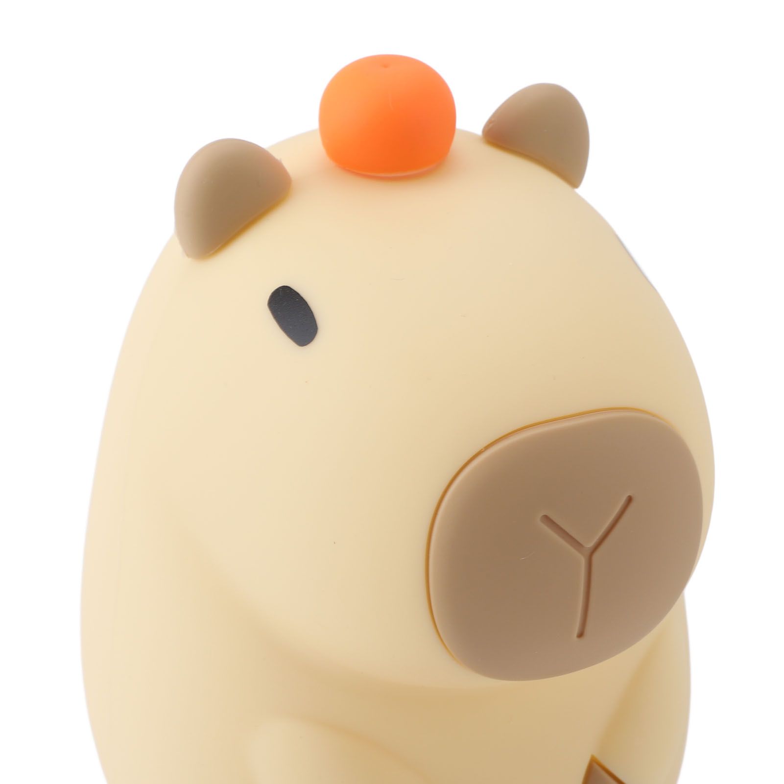 Capybara Night Light Silicone Rechargeable Dimmable 1200mAh Battery 20min view 5