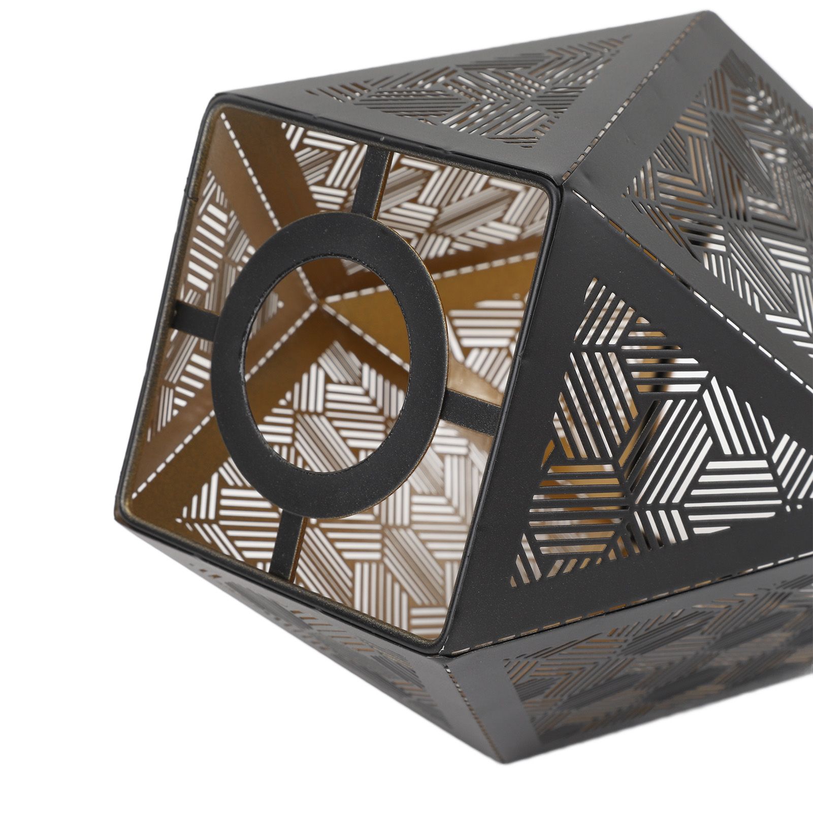 Metal Lampshade E27 E26 Polygonal Modern Hollow Lamp Shade for Table Lamp view 7