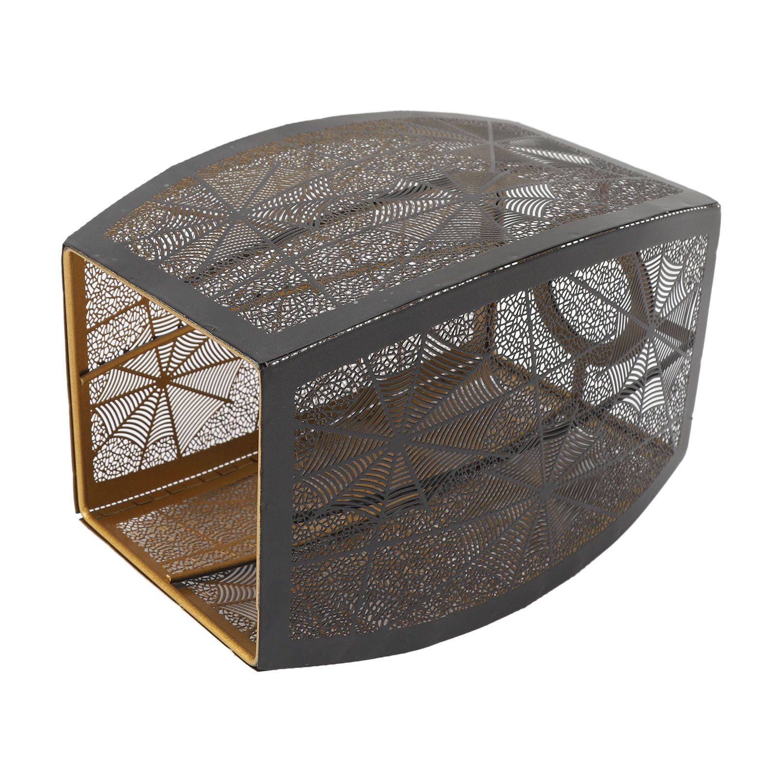 Metal Lamp Shade E26 E27 Iron Spider Web Style Hollow Out Decorative Lampshade view 11