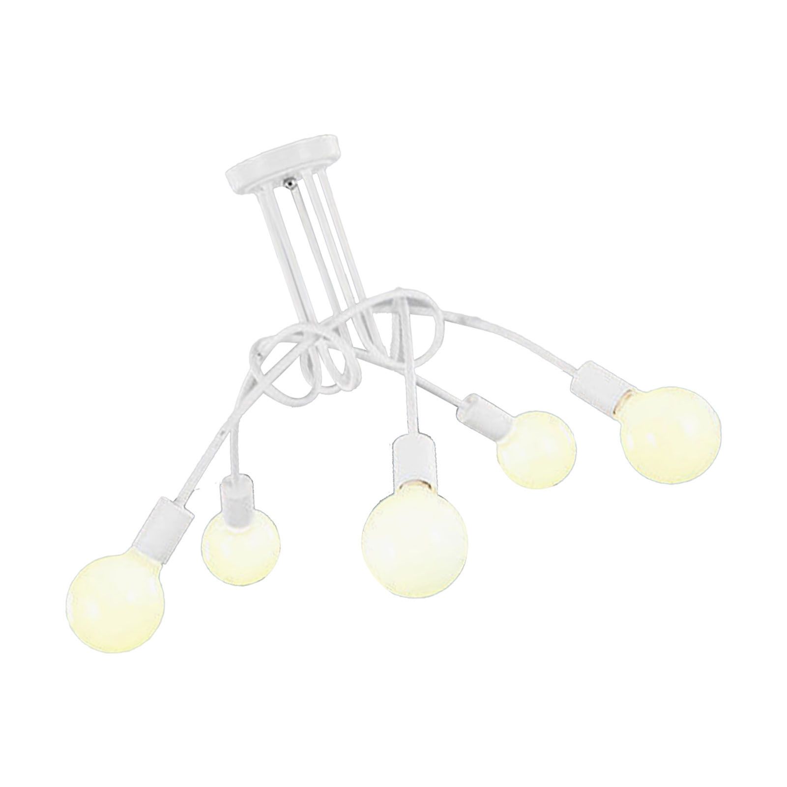 Decor Chandelier Iron Art Branch Multi Bulbs Ceiling Lamp Industrial Vintage