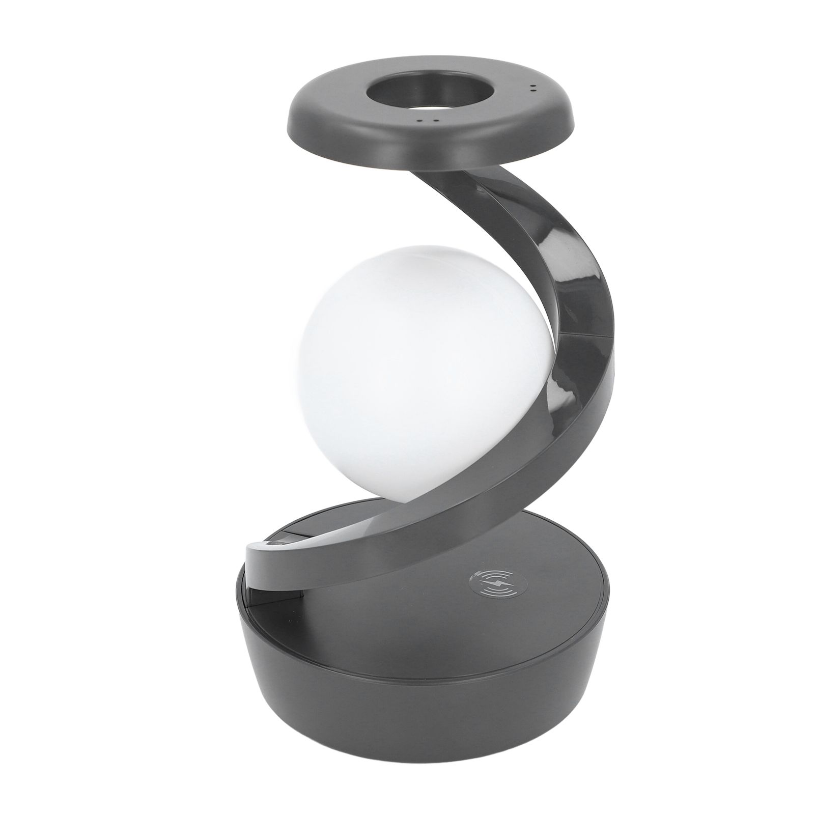3D Floating Ball Light Wireless Charging Levitating Spiral LED Table Lamp view 8