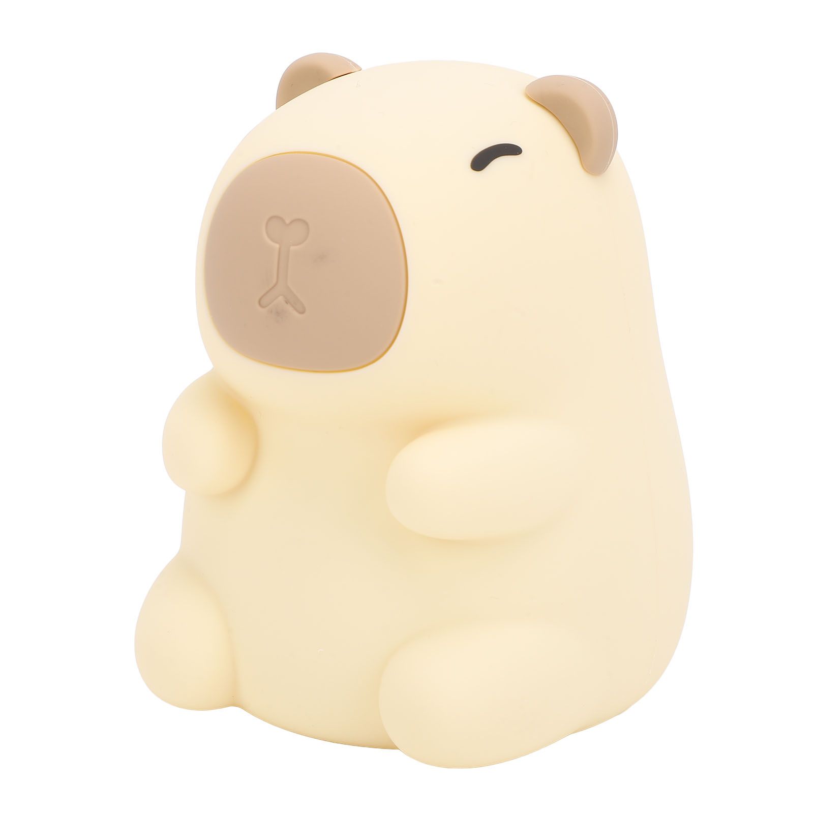 Capybara Night Light Color Changing Kids Rechargeable RGB Animal Nursery Lamp view 4