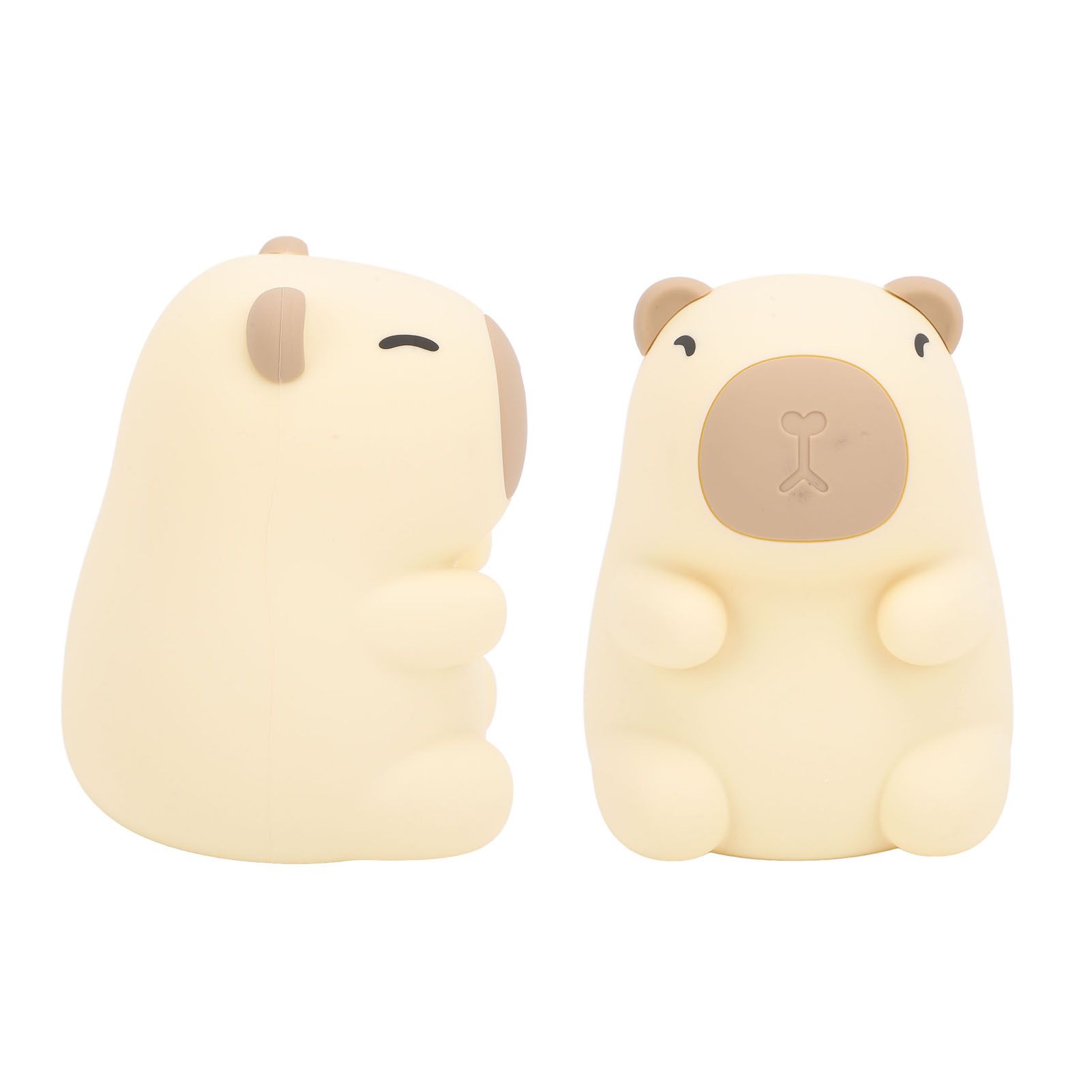 Capybara Night Light Color Changing Kids Rechargeable RGB Animal Nursery Lamp view 12