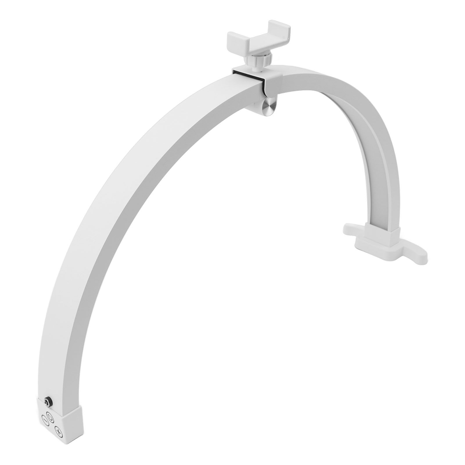 Half Moon Light for Nail Desk with Phone Holder Foldable Touch Control 20W view 4
