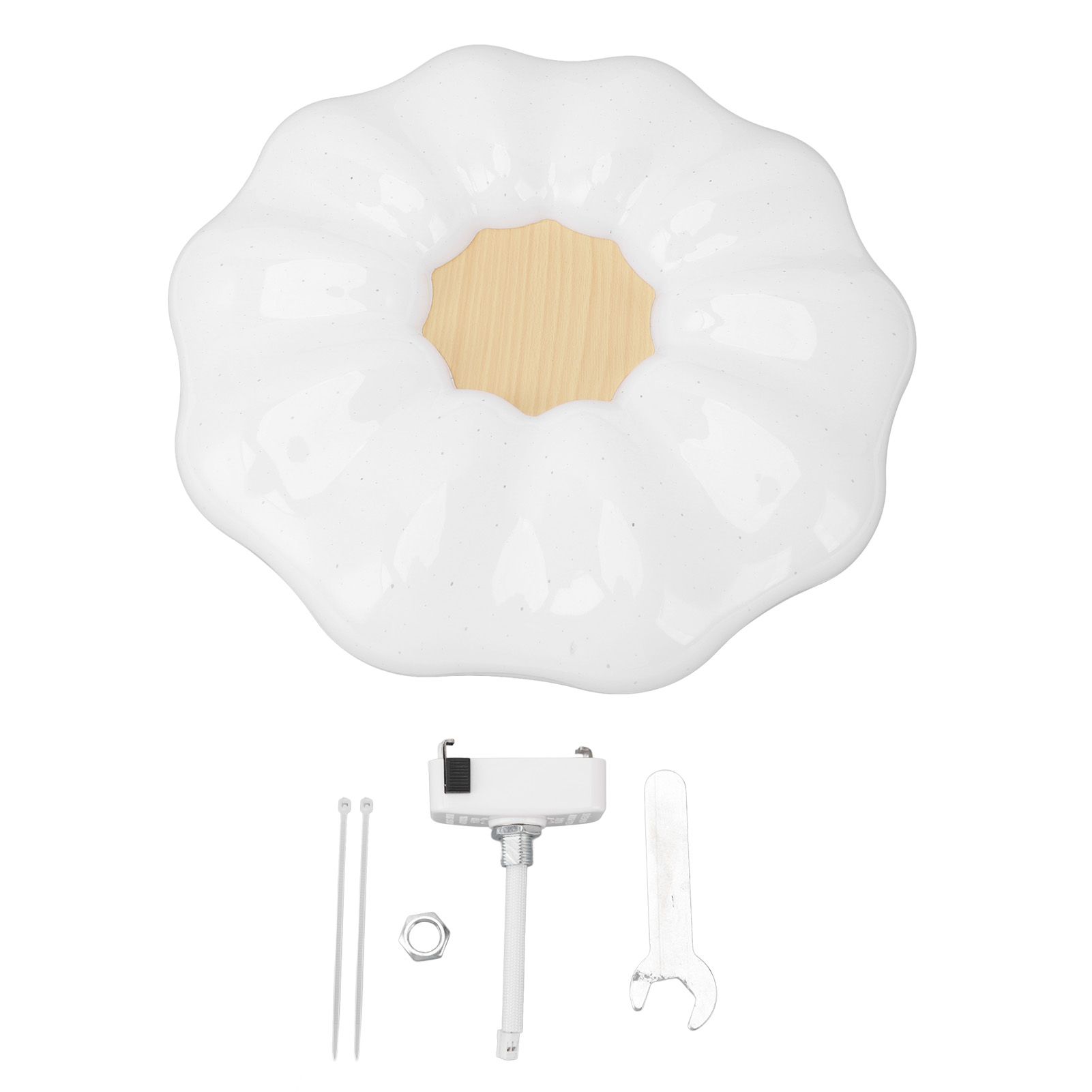 Modern LED Ceiling Light Fixture 3 Color Temperature Stepless Dimming Ceiling view 3