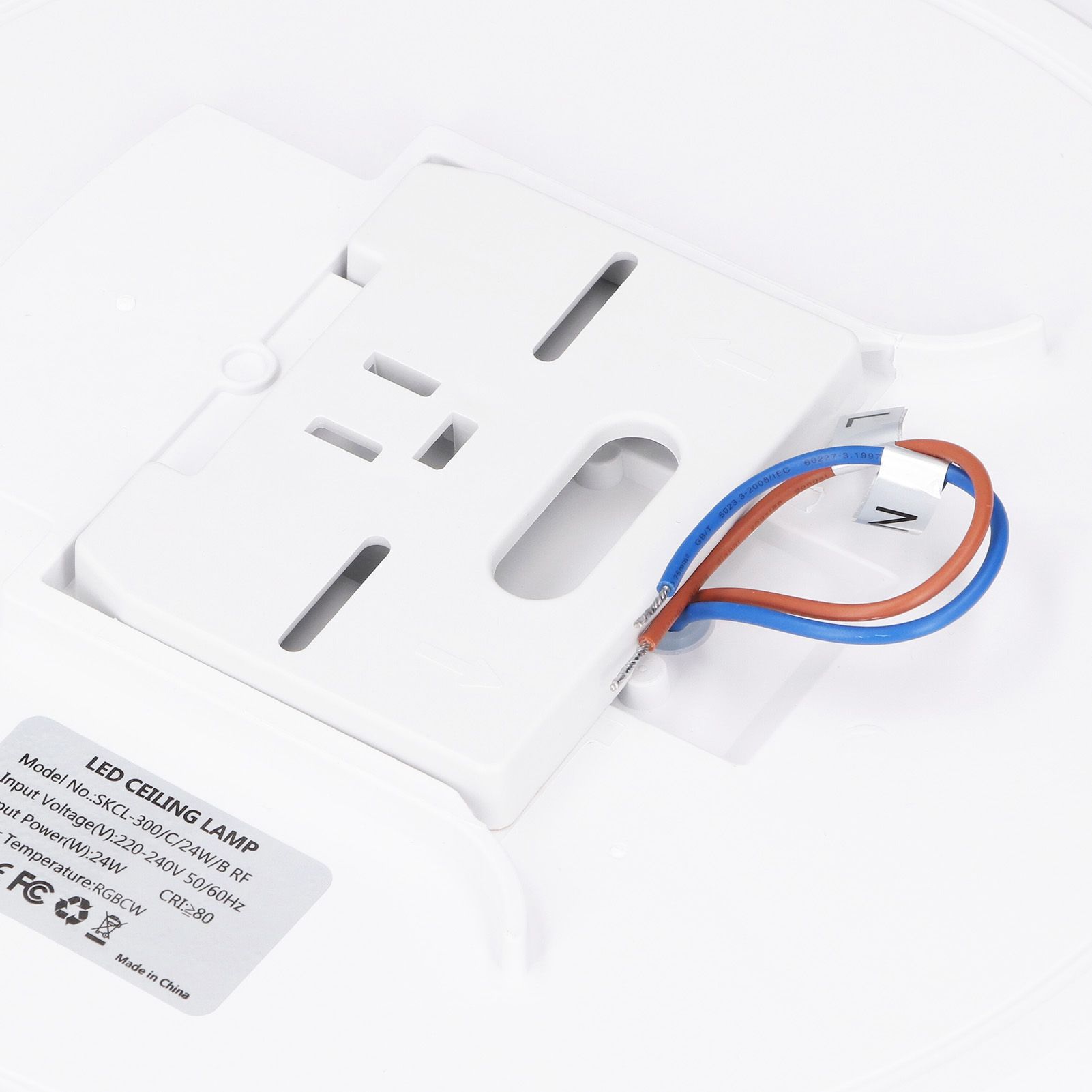 LED Ceiling Light RGB Remote Control Flush Mount Ceiling Light 24W 3000K‑6500K view 2