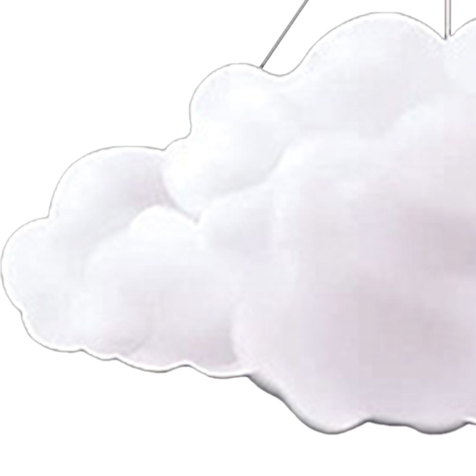 3D Big Cloudy Light DIY Smart App Control Decoration Muitifuntional Colorful view 7