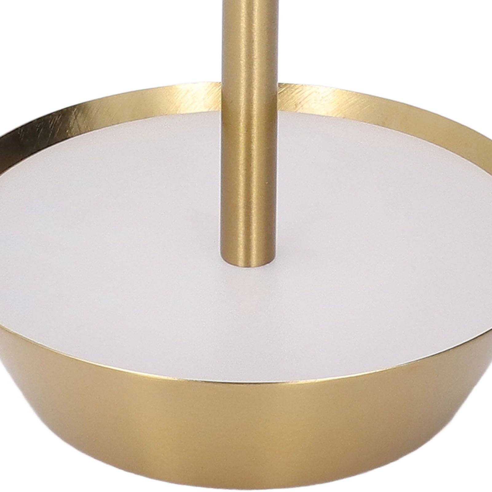 LED Cordless Desk Lamp Gold Rechargeable 3 Color Touch Dimmable Battery view 5