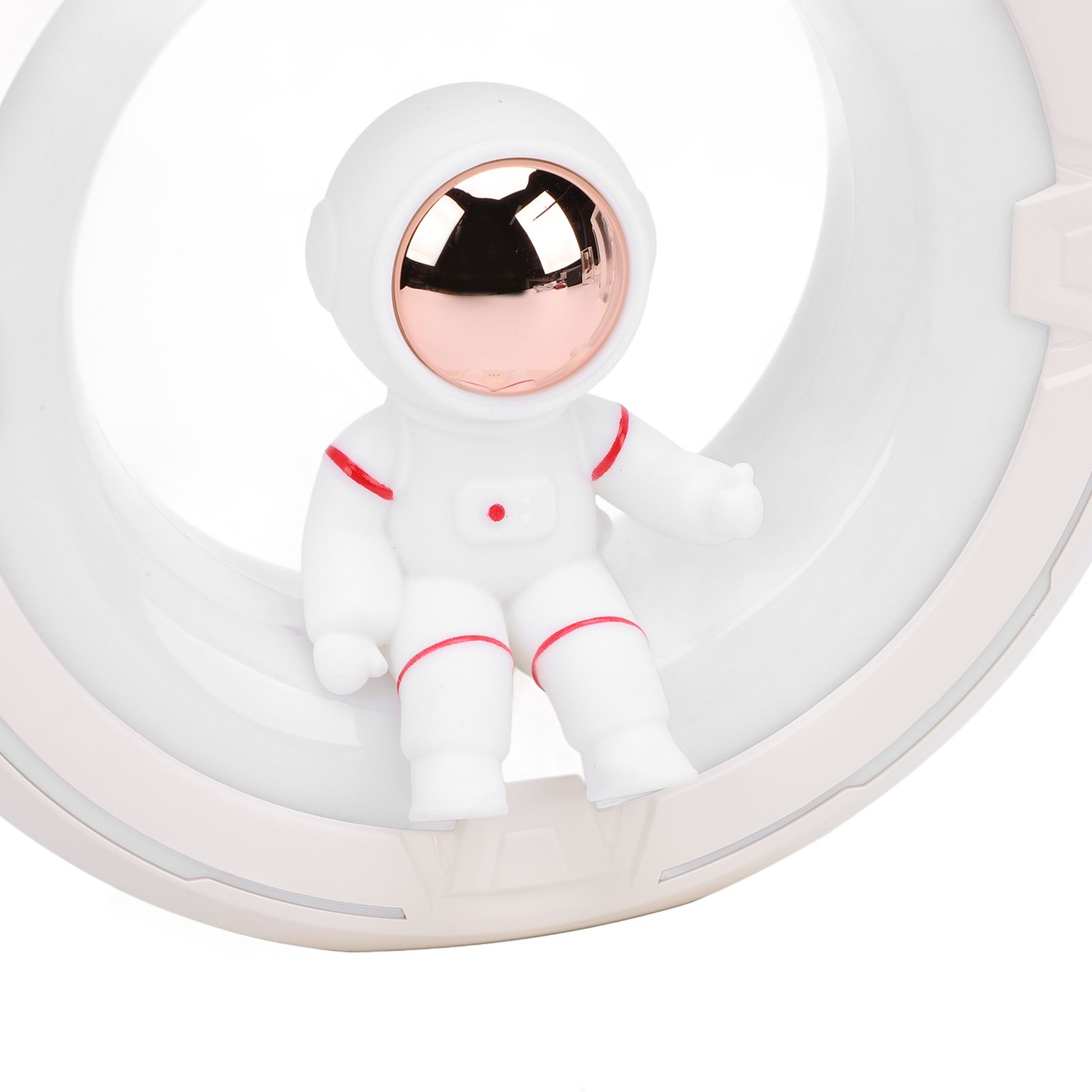 Space Man Night Light for Kids ABS PC Silicone 3 Color Temperature USB view 5