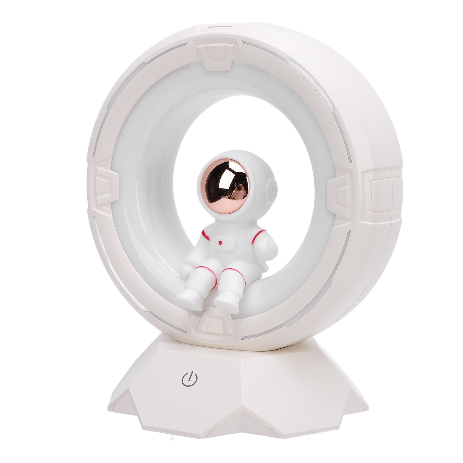 Space Man Night Light for Kids ABS PC Silicone 3 Color Temperature USB view 6