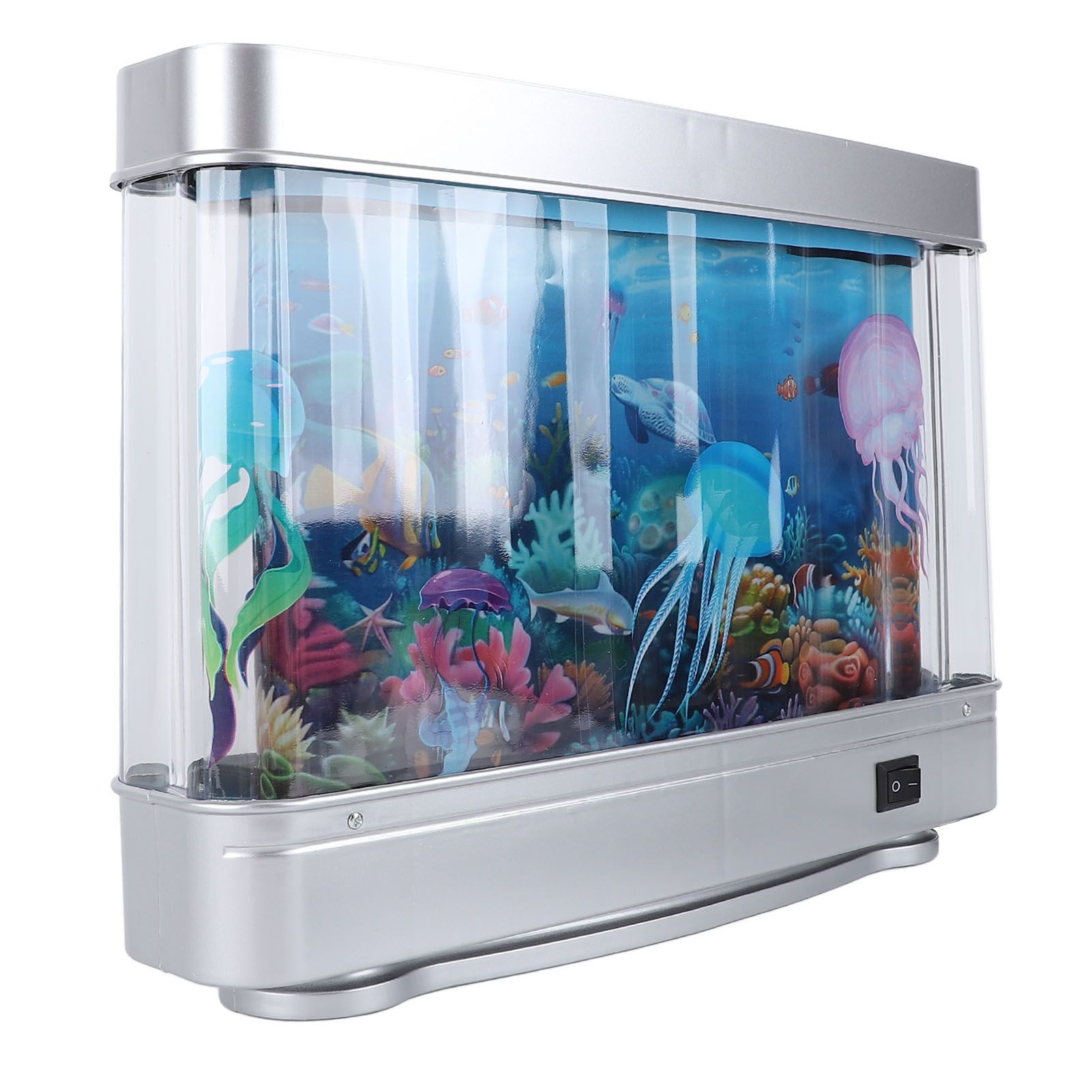 Fake Fish Tank Lamp with Moving Fish LED Artificial Aquarium Decorative Lamp view 4