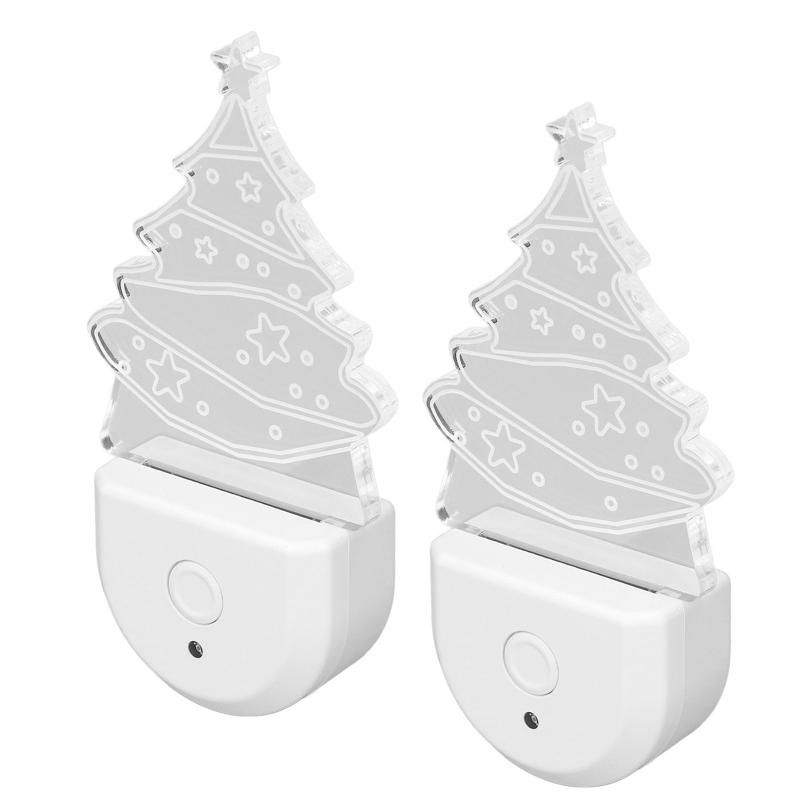 Xmas Tree LED Night Light Dusk To Dawn Sensor Plug and Play Energy Saving RGB view 8