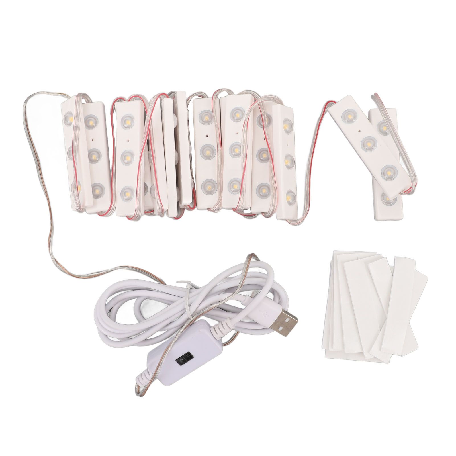 Mirror Lights LED Energy Saving Sensor USB Stepless Dimming Makeup Mirror view 3