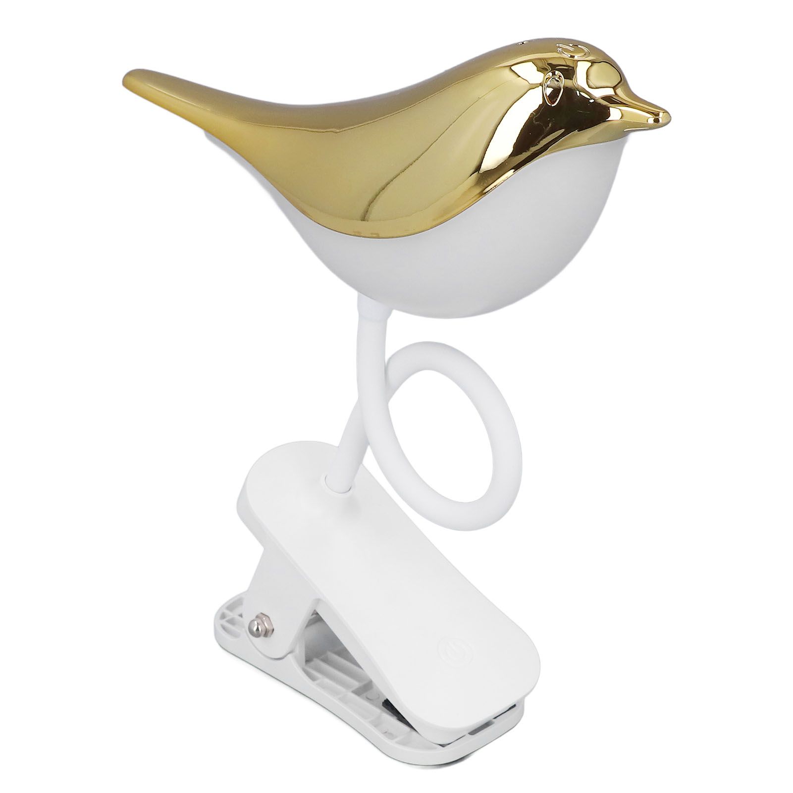 Bird Reading Table Lamp Touch Control Stepless Dimmable USB Rechargeable Desk