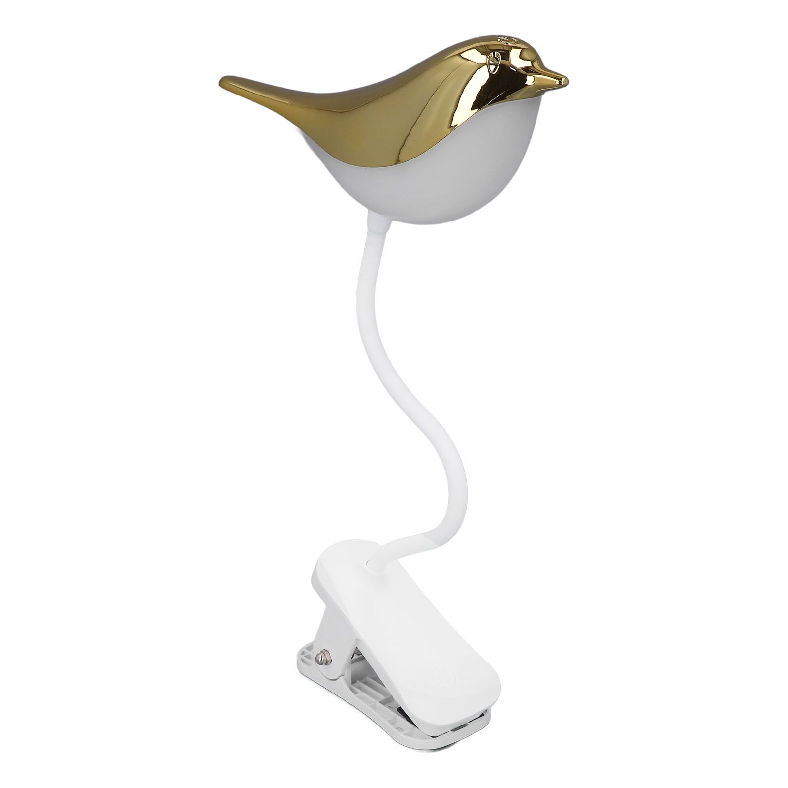 Bird Reading Table Lamp Touch Control Stepless Dimmable USB Rechargeable Desk view 10