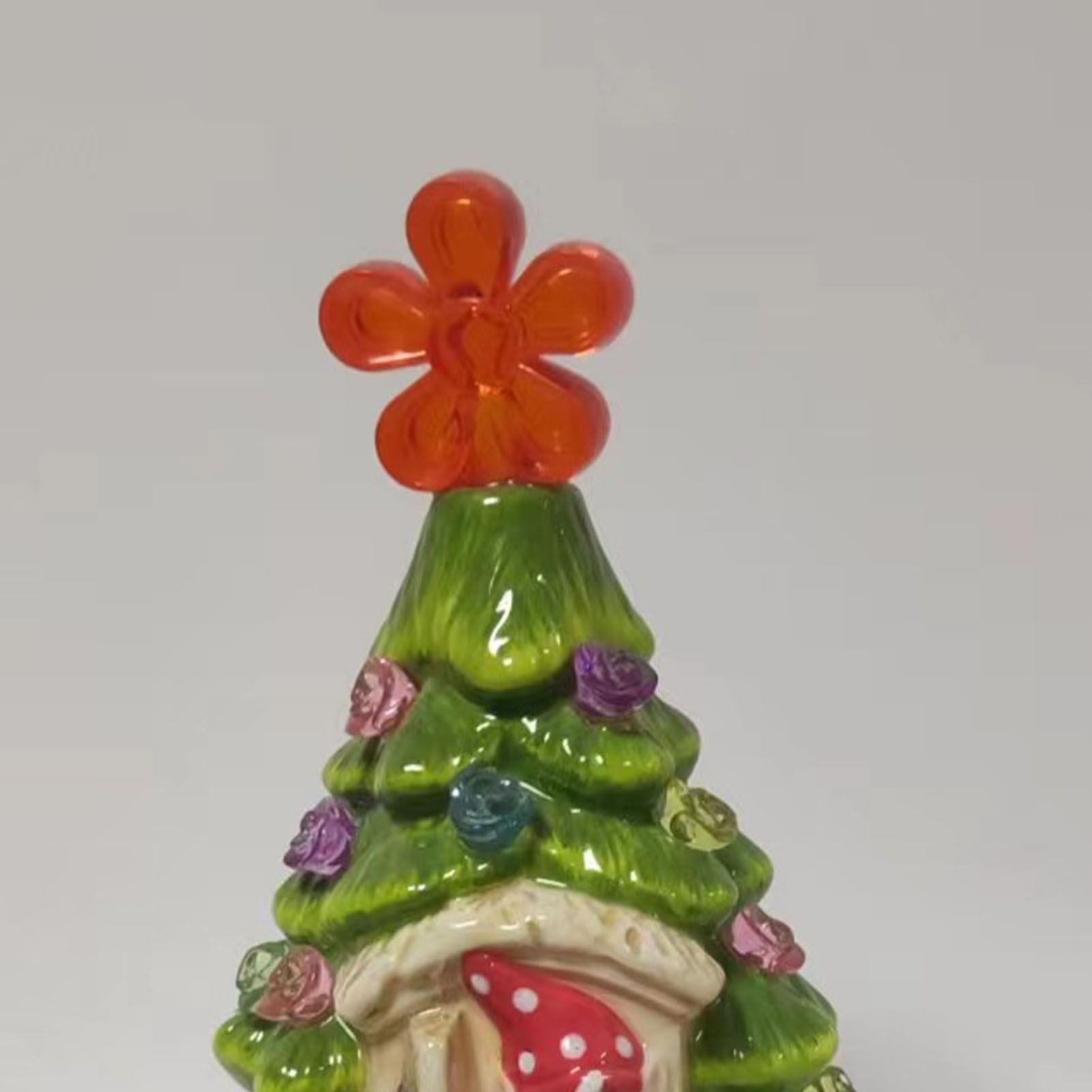 Xmas Tree Night Light LED Retro On Off Switch Multicolor Bulbs Plug In view 5