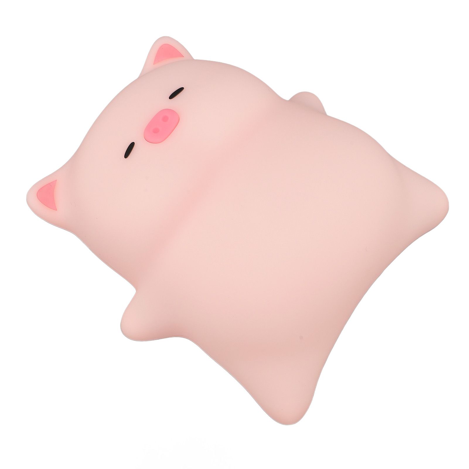 Piggy Night Light for Kids Silicone 3000K LED Dimmable Rechargeable Bedside view 6