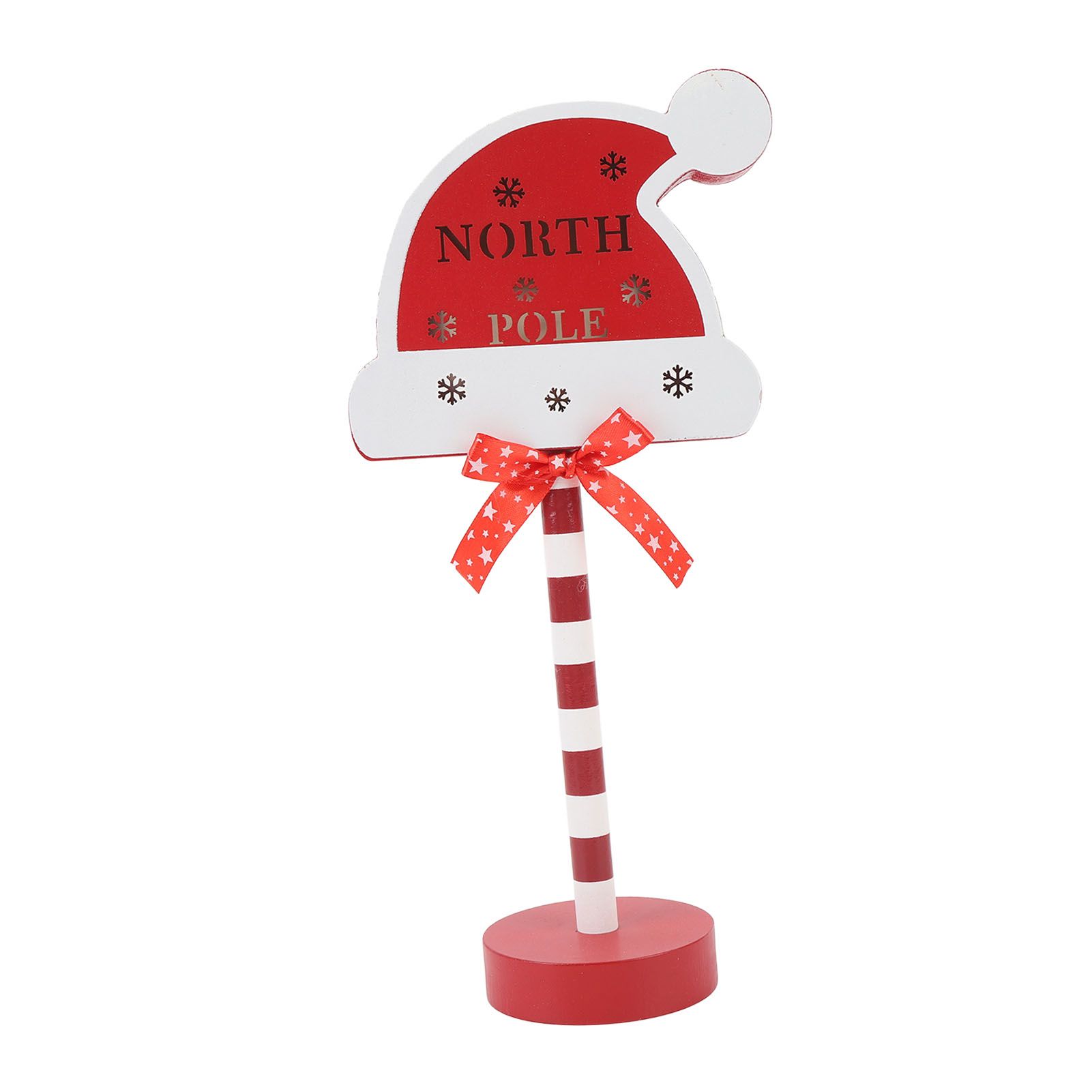Xmas Decorative Table Lamp Battery Operated LED North Poles Sign Night Light view 8