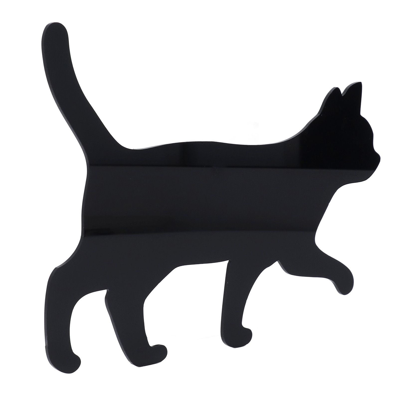 Cat Night Light Voice Activated Black Cat Silhouette Lamp Wall Decor Battery