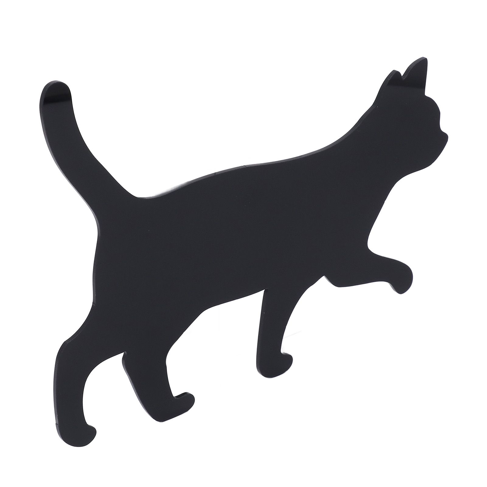 Cat Night Light Voice Activated Black Cat Silhouette Lamp Wall Decor Battery view 4