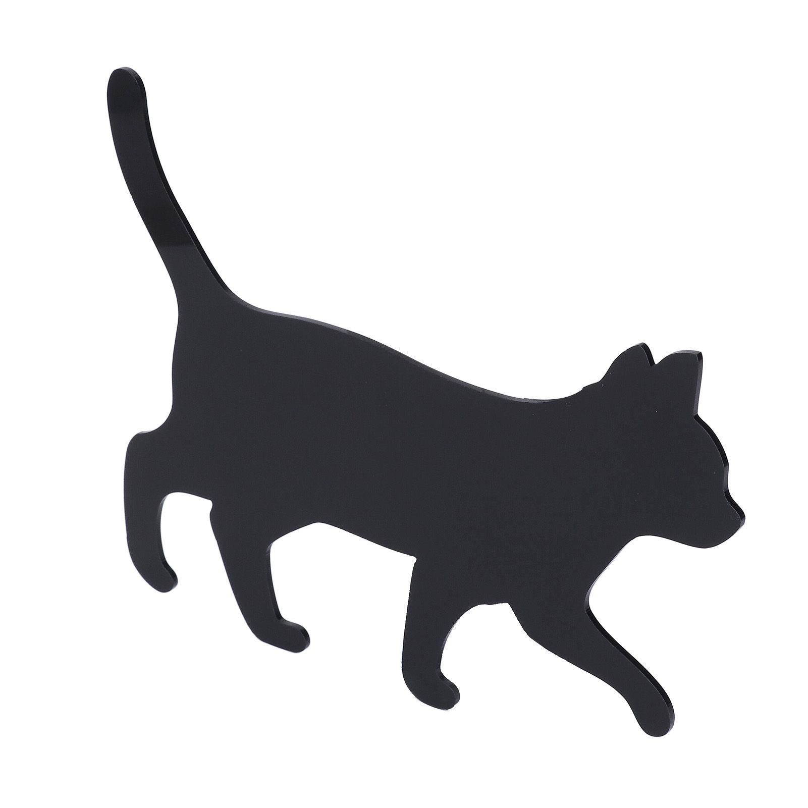 Cat Night Light Voice Activated Black Cat Silhouette Lamp Wall Decor Battery view 8