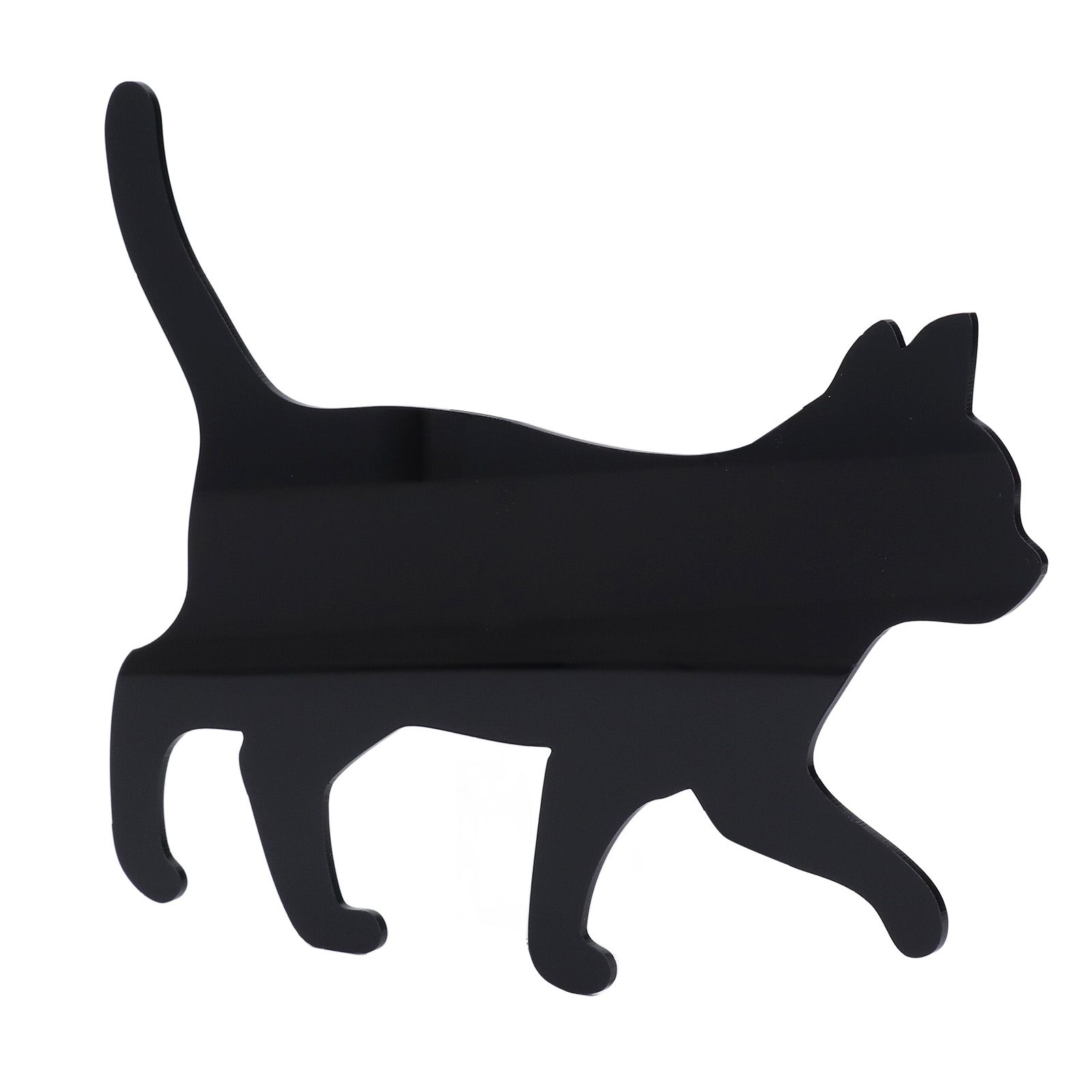 Cat Night Light Voice Activated Black Cat Silhouette Lamp Wall Decor Battery view 9