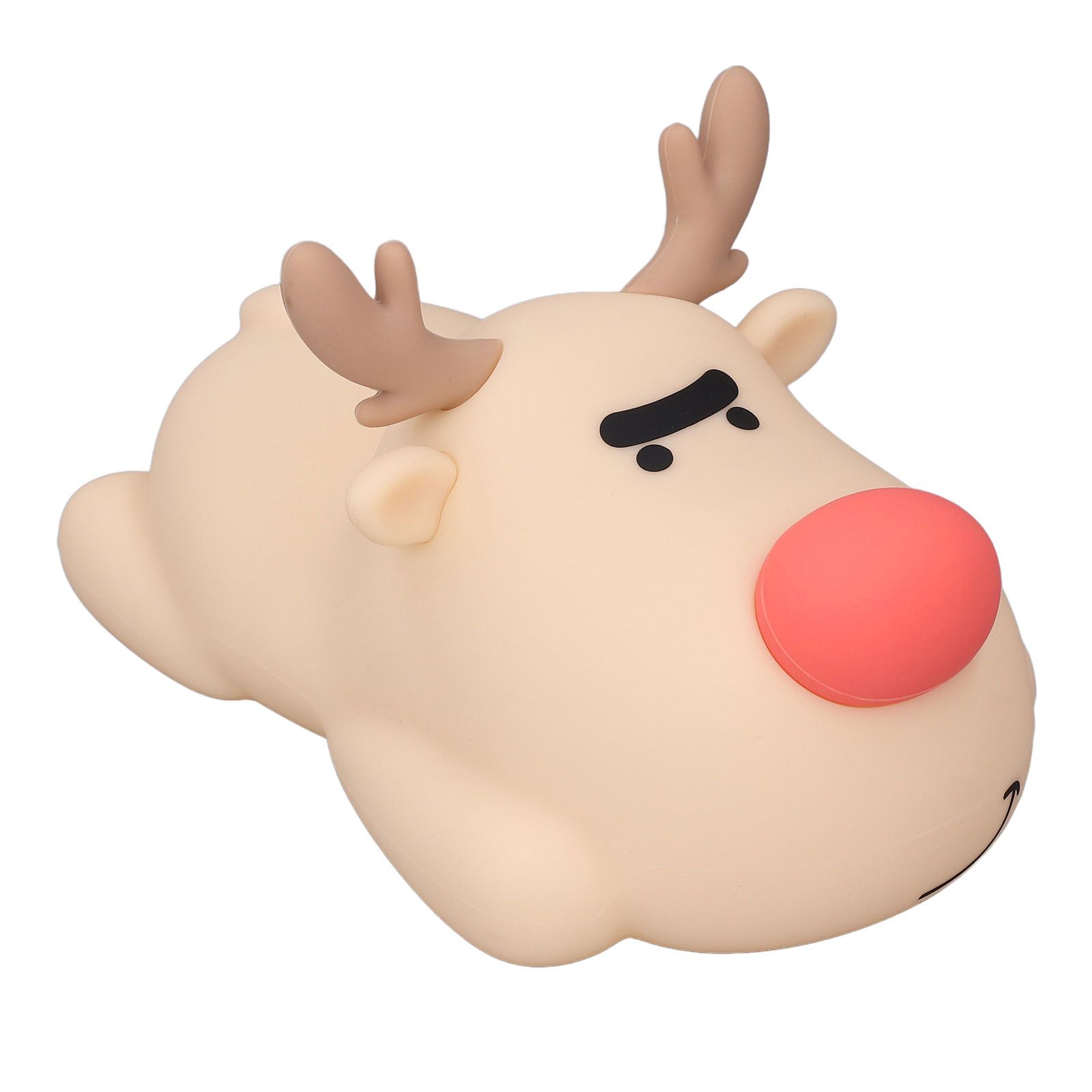 Nursery Night Light Cute Reindeer 3 Level Brightness Dimmable 30min Timer USB