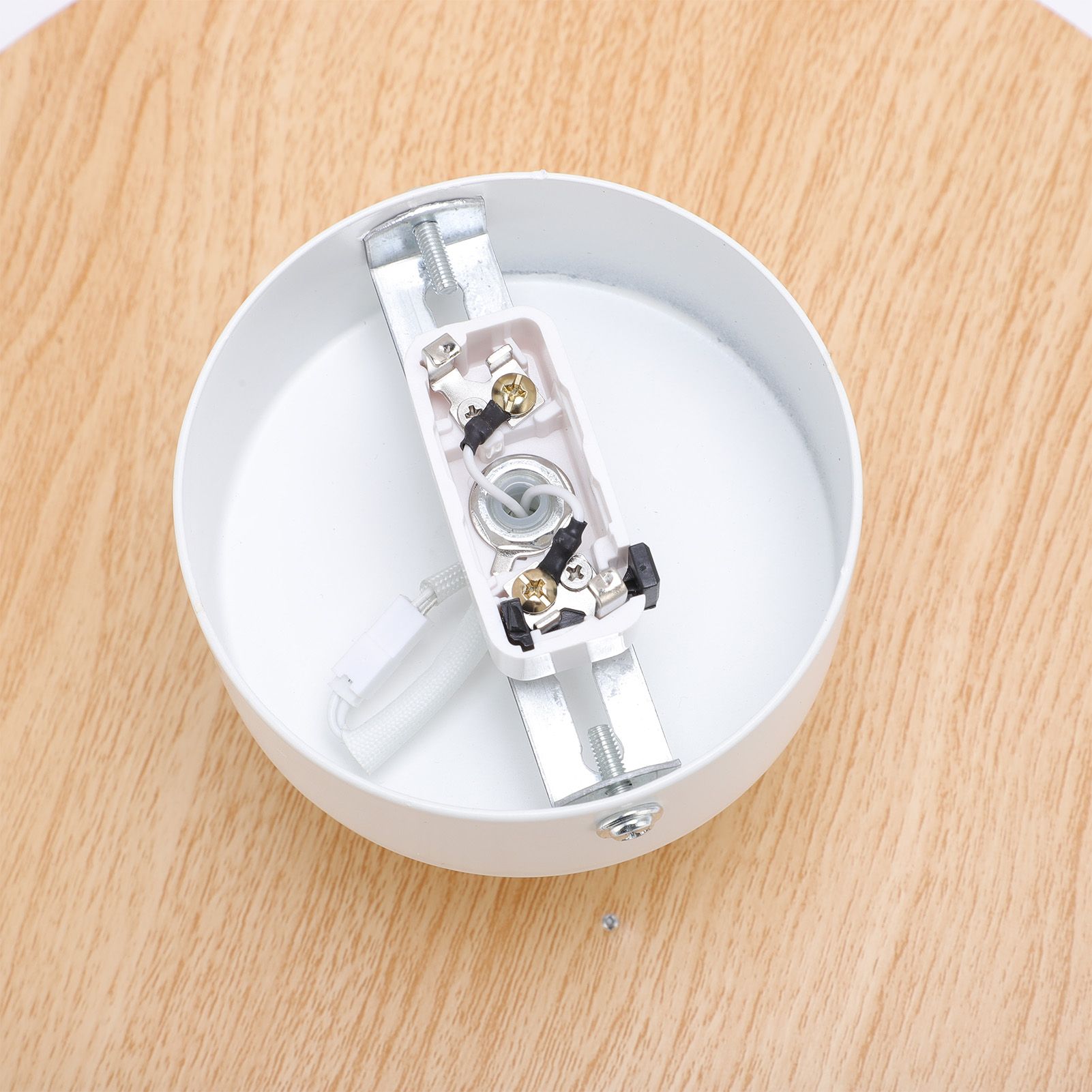 Modern LED Ceiling Light Minimalist Round Ceiling Lamp Fixture with Remote 3 view 5