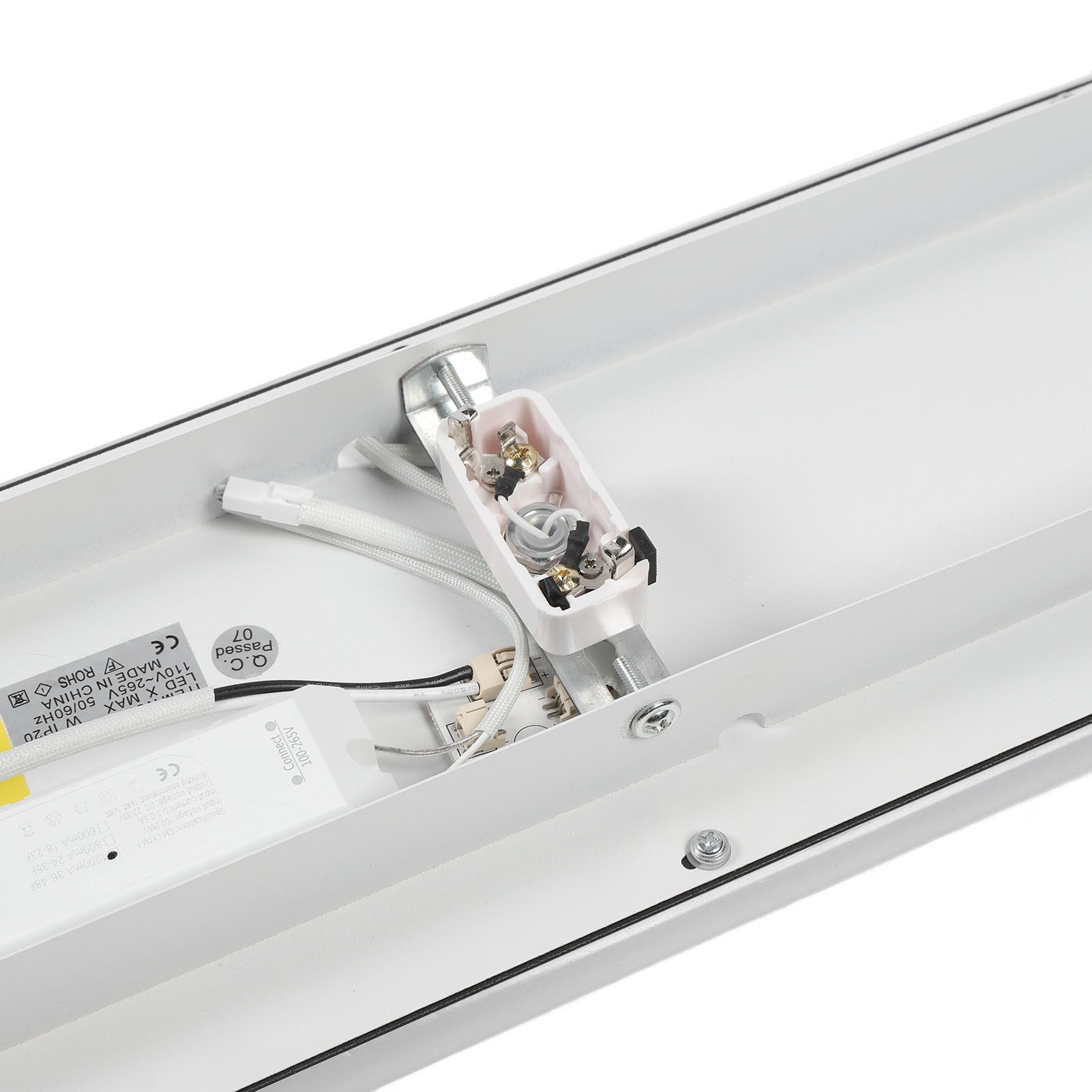 Modern LED Ceiling Lamp Dimmable Linear Flush Mount Light Fixture for Kitchen view 2