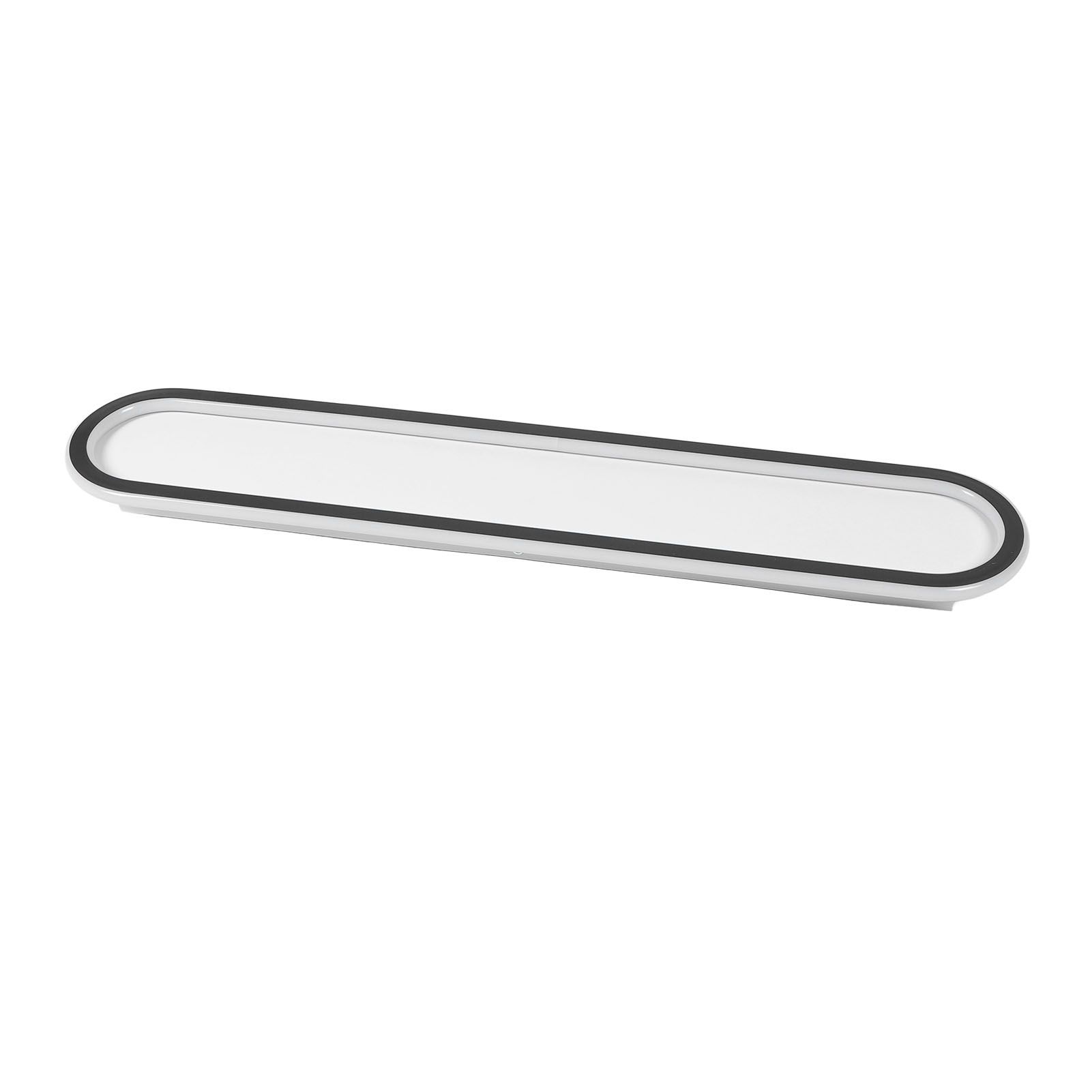 Modern LED Ceiling Lamp Dimmable Linear Flush Mount Light Fixture for Kitchen view 4