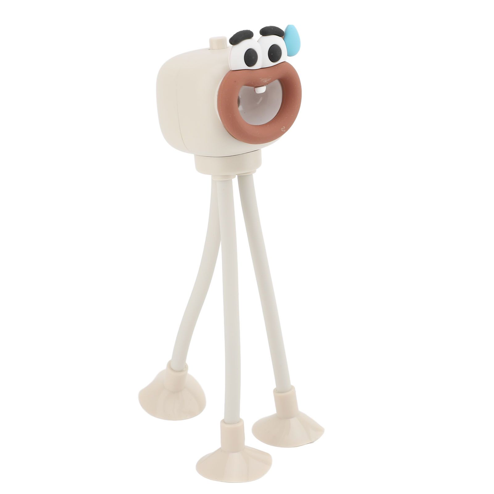 Desk Night Light Funny Octopus Flexible Shape Suction Cup Table Lamp for