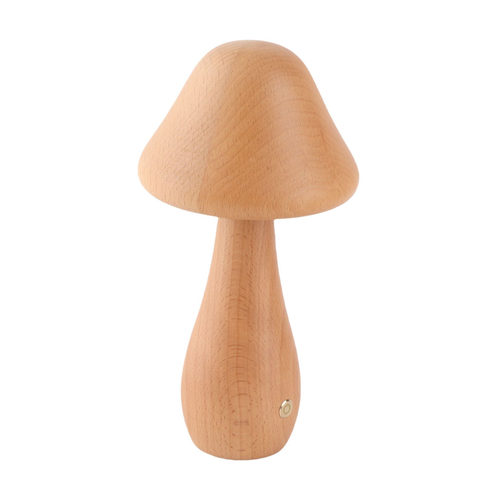 Wooden Mushroom Lamp 3000K 4000K 6000K Stepless Dimmable Touch Control 150 view 11