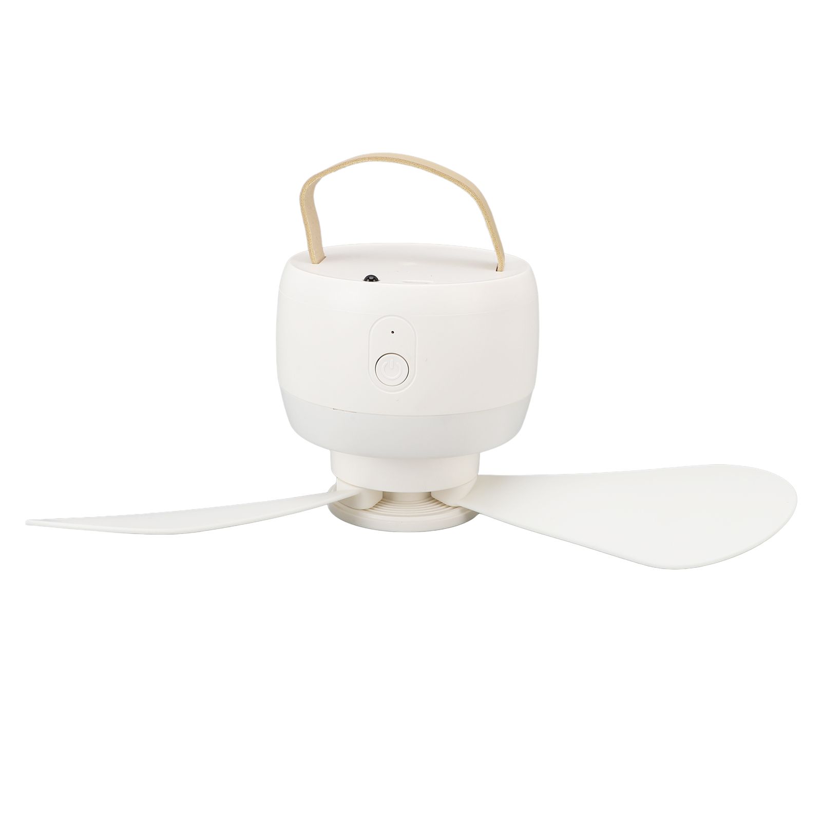 Fan Light Remote Control Rechargeable Quiet 3 Speeds Cordless Portable Hanging view 4