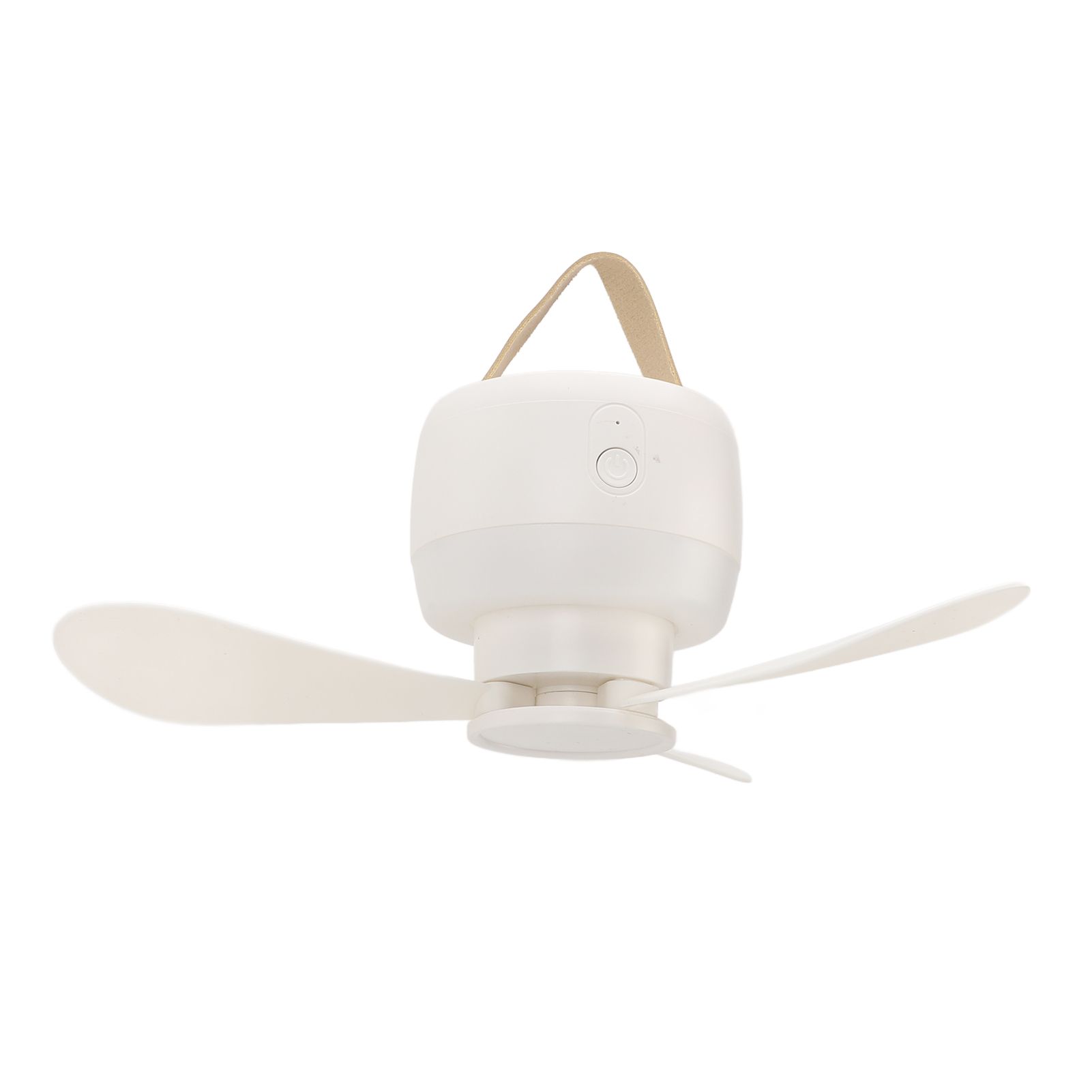 Fan Light Remote Control Rechargeable Quiet 3 Speeds Cordless Portable Hanging view 6